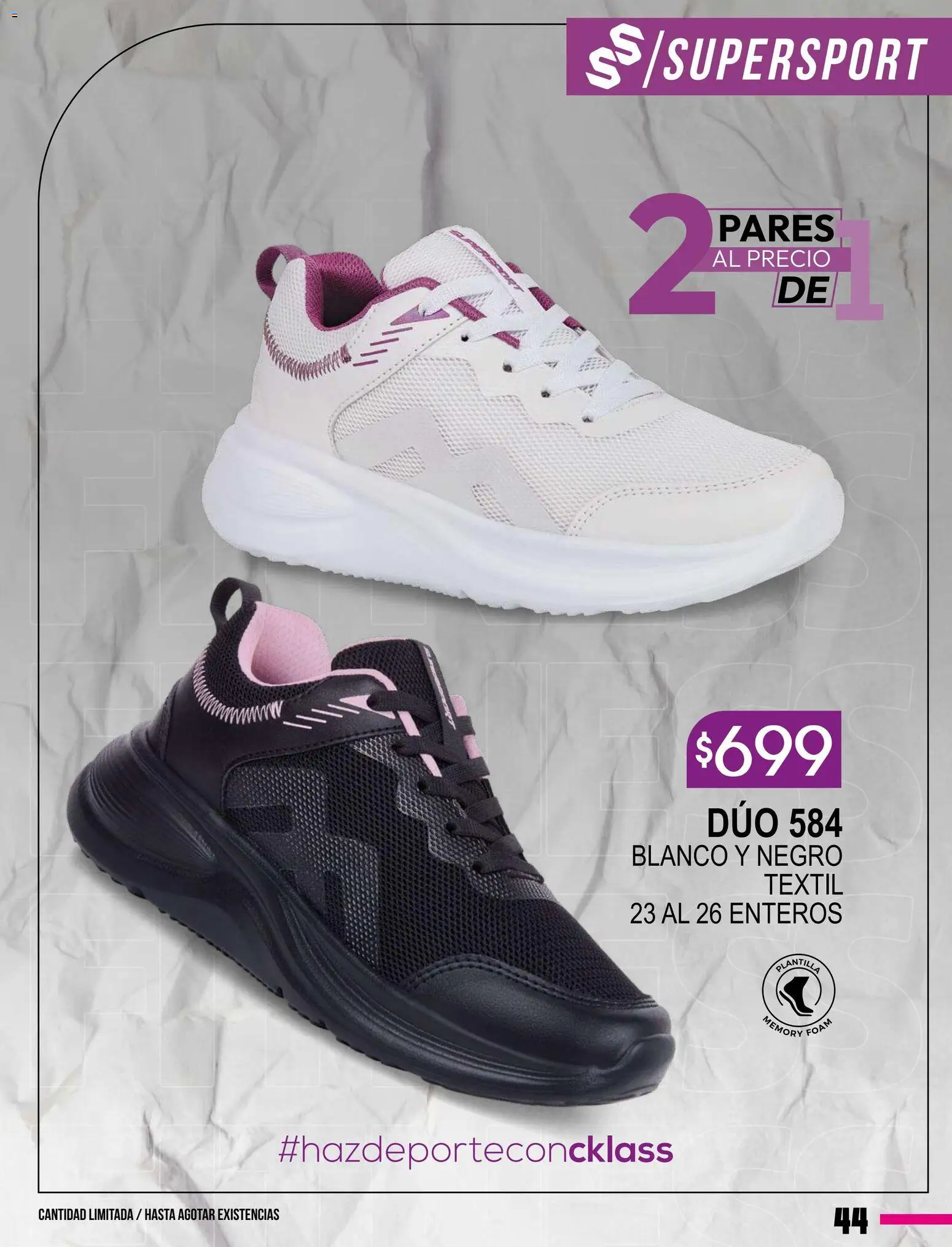 Vista previa las ofertas de la tienda Cklass - Catálogo Especial Supersport Caballero desde el 08/01/2026 