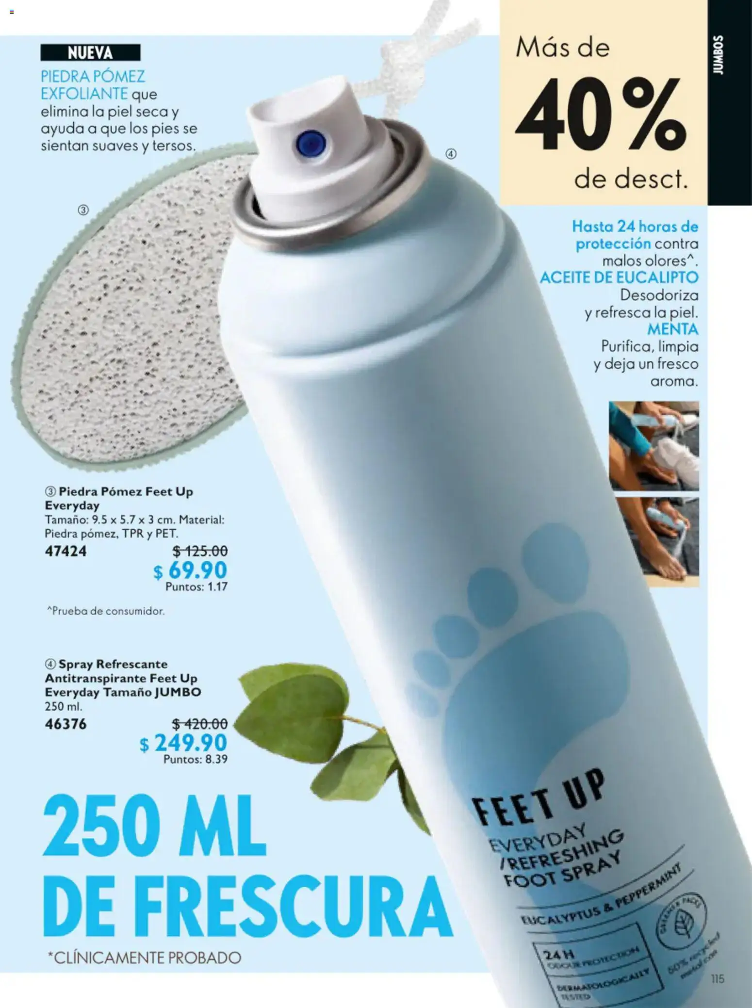 Vista previa las ofertas de la tienda Oriflame - Oriflame campaña 9 2026 desde el 20/06/2026 - Aceite, Exfoliante, Antitranspirante