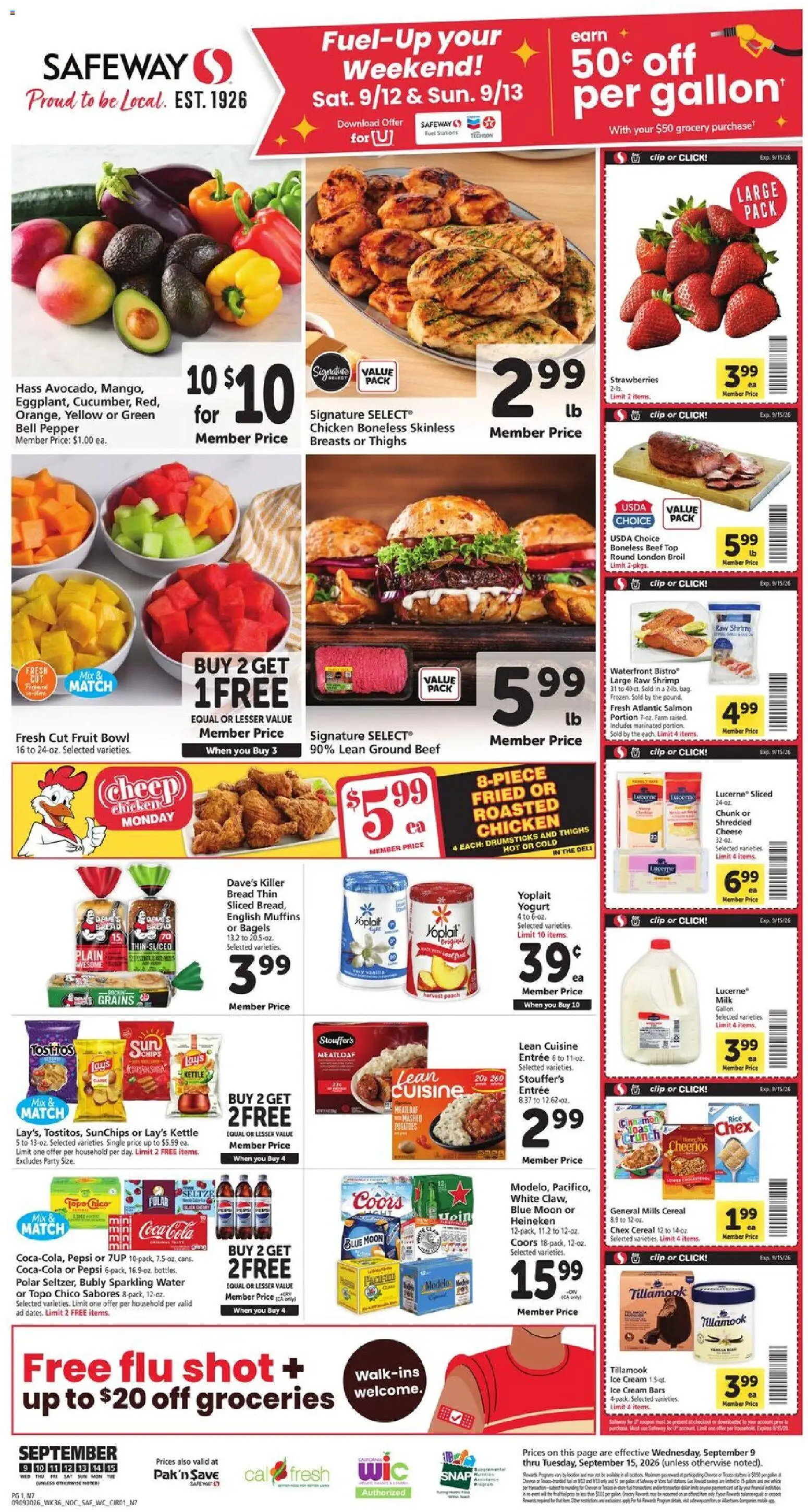 Ad Preview of Safeway Safeway Weekly Ad from 09/09/2026