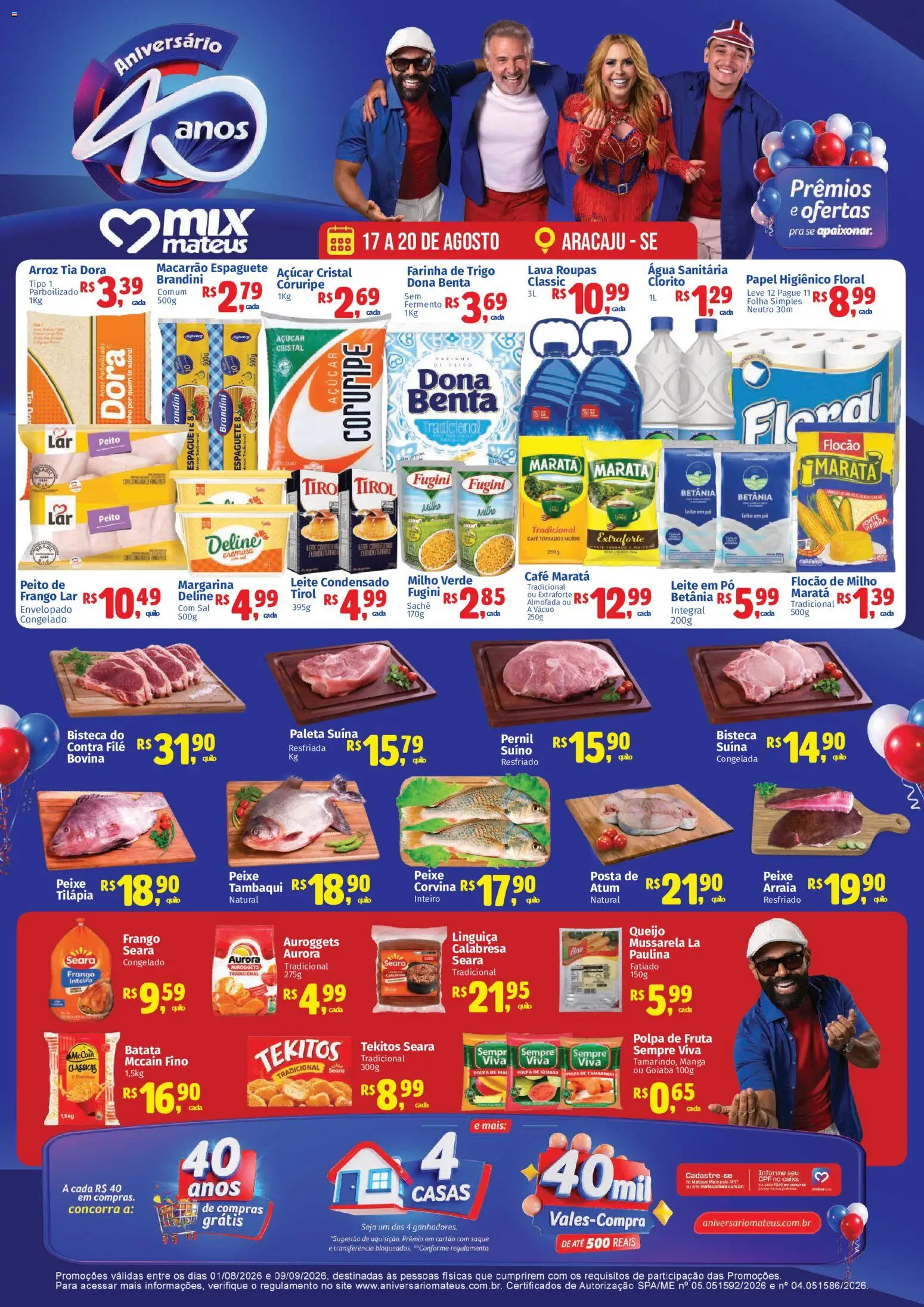 Pré-Visualização do folheto "Mateus - Ofertas da semana" da loja Mateus válido a partir de 17/08/2026