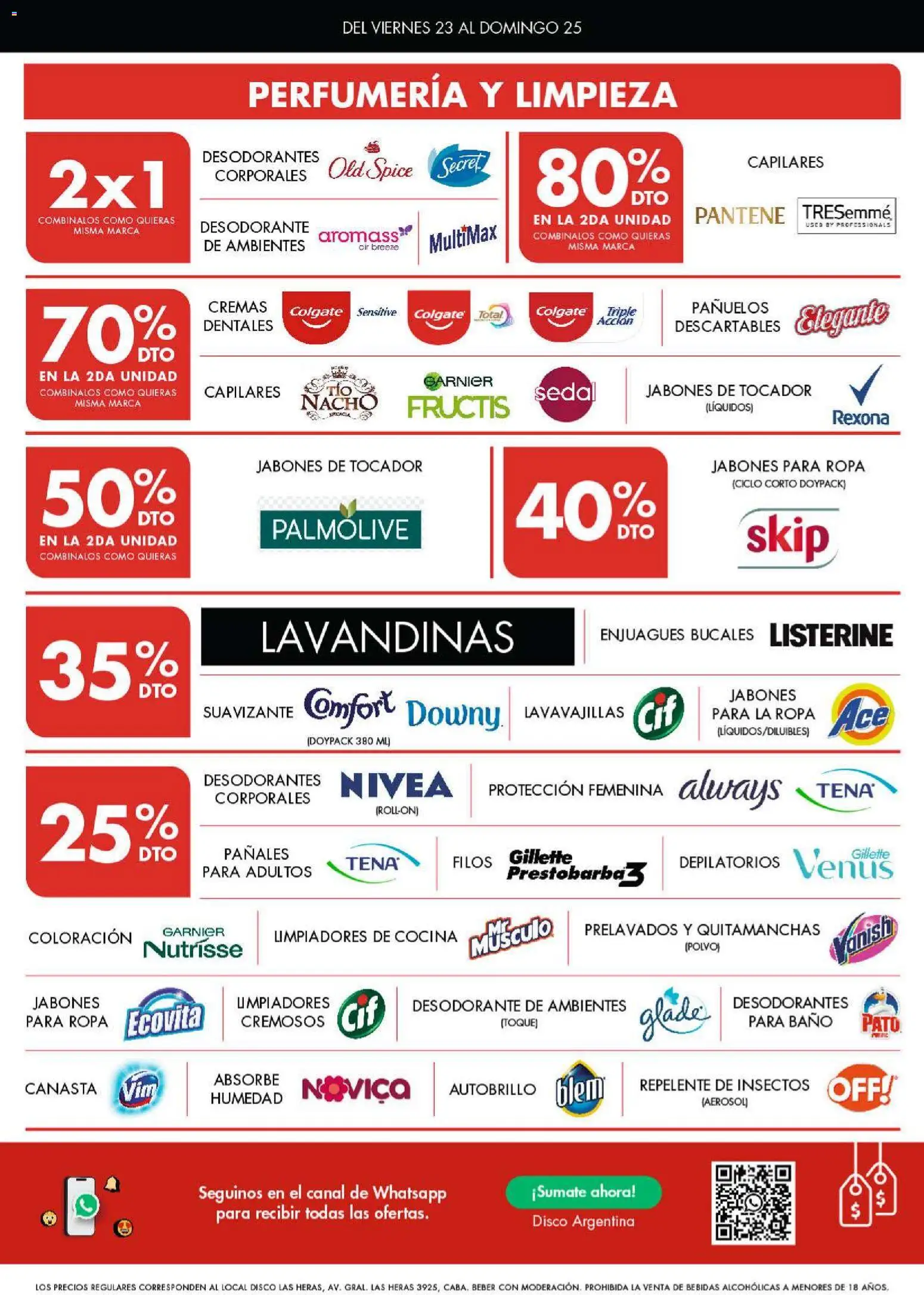 Vista previa del folleto de la tienda Disco válido desde el 23/10/2026 
