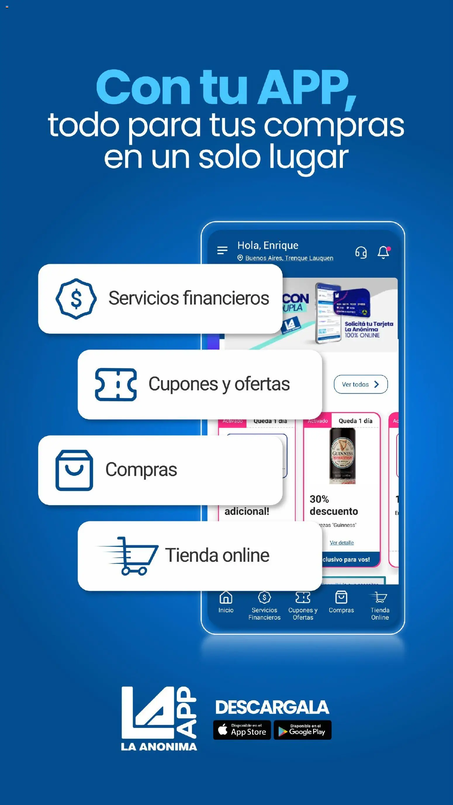 Vista previa del folleto de la tienda La Anonima válido desde el 22/10/2026 