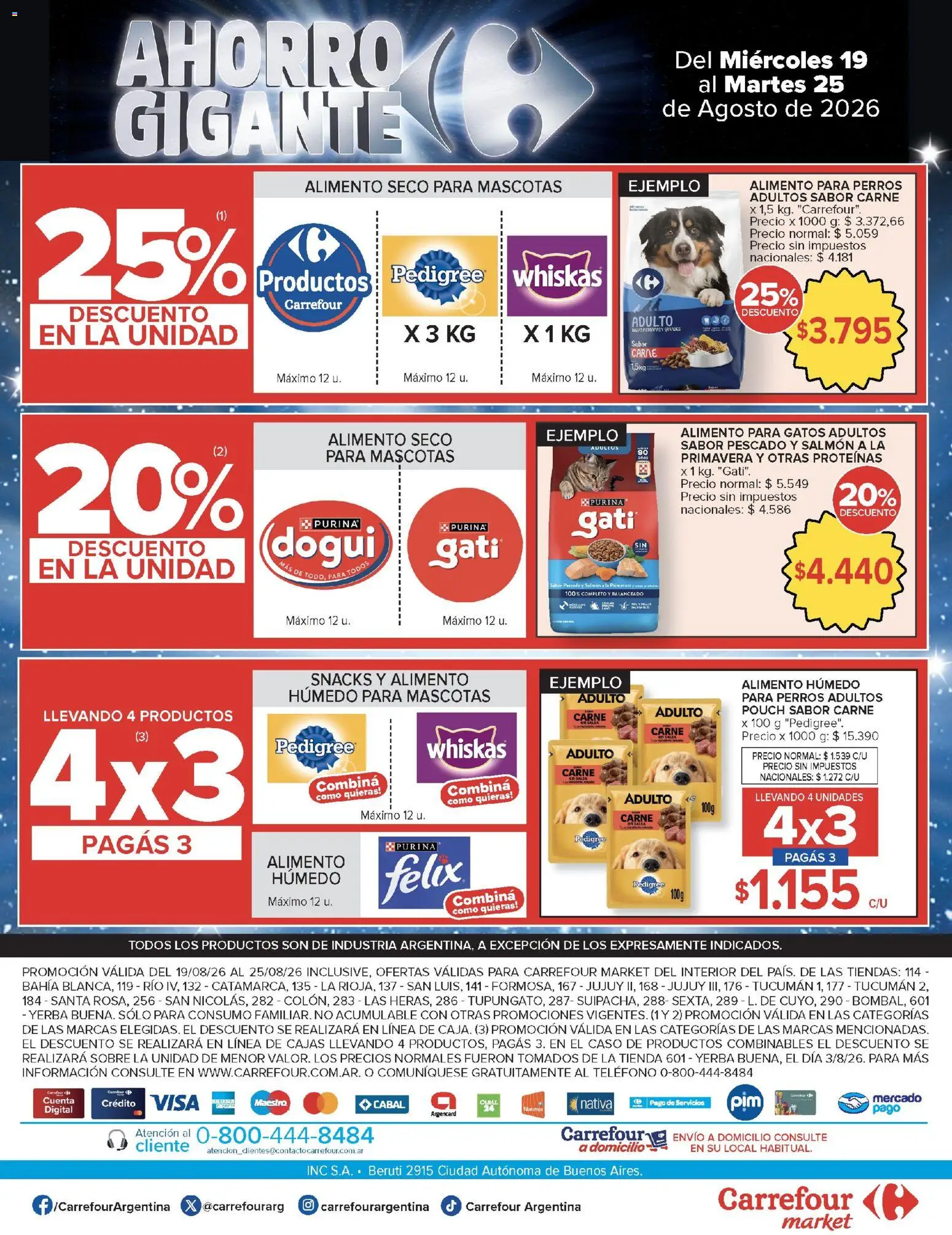 Vista previa del folleto de la tienda Carrefour válido desde el 19/08/2026 