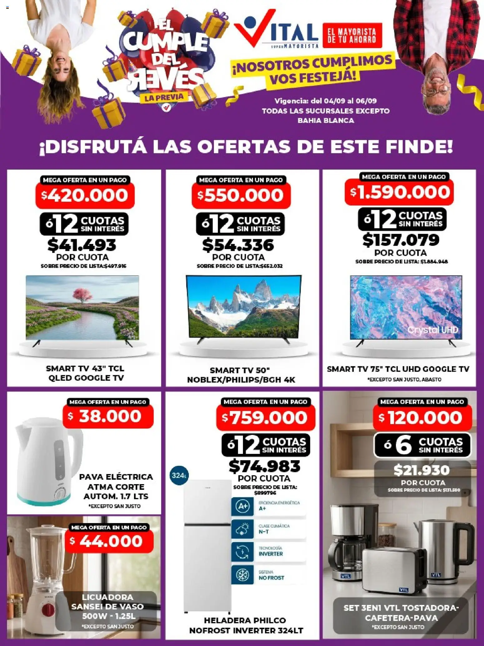Vista previa del folleto de la tienda Vital válido desde el 04/09/2026 
