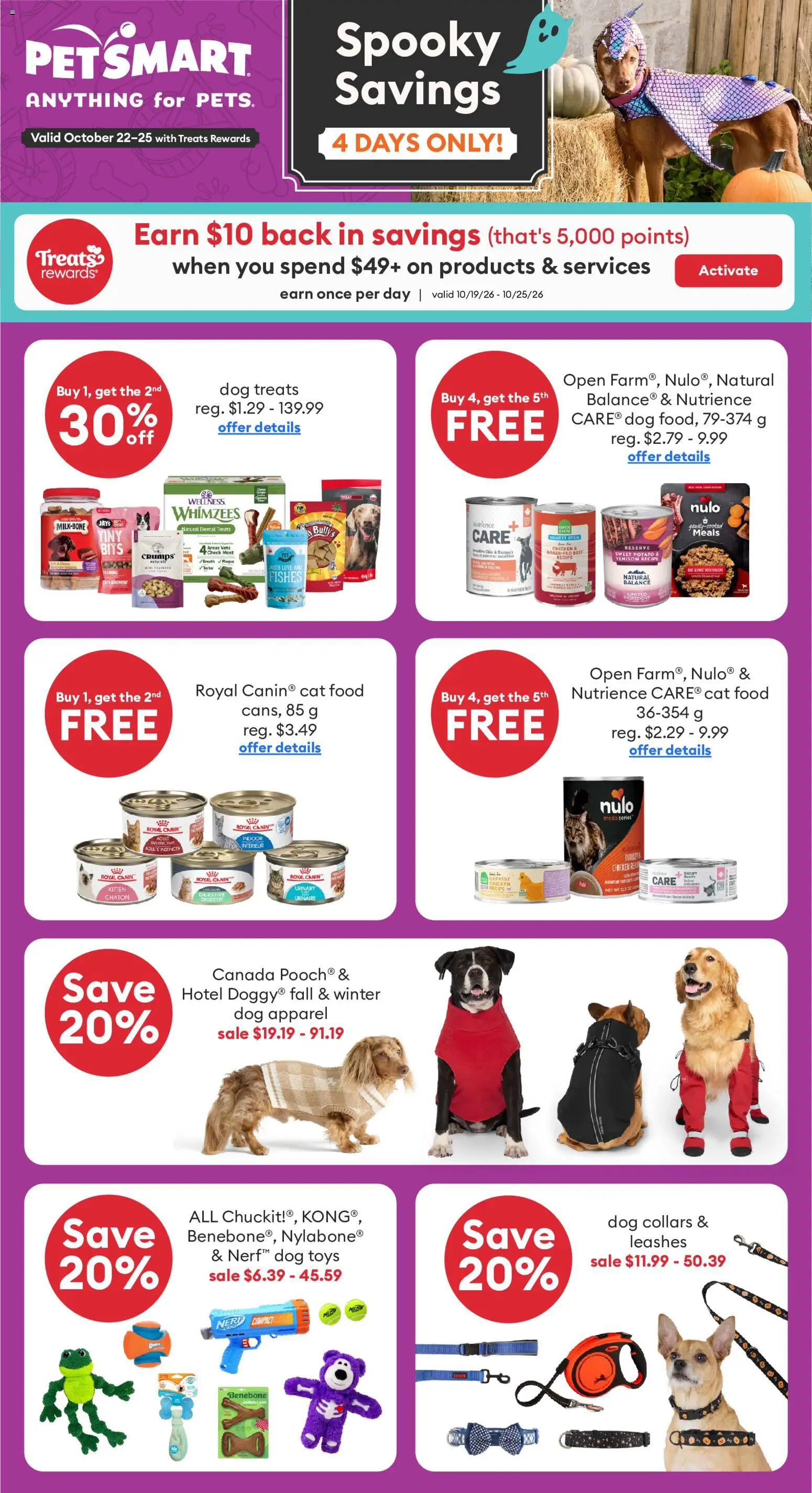Preview of leaflet Petsmart - Weekend Flyer from shop Petsmart is valid from Oct 22, 2026