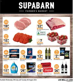 Preview of catalogue Supabarn catalogue from shop Supabarn valid 29/07/2026