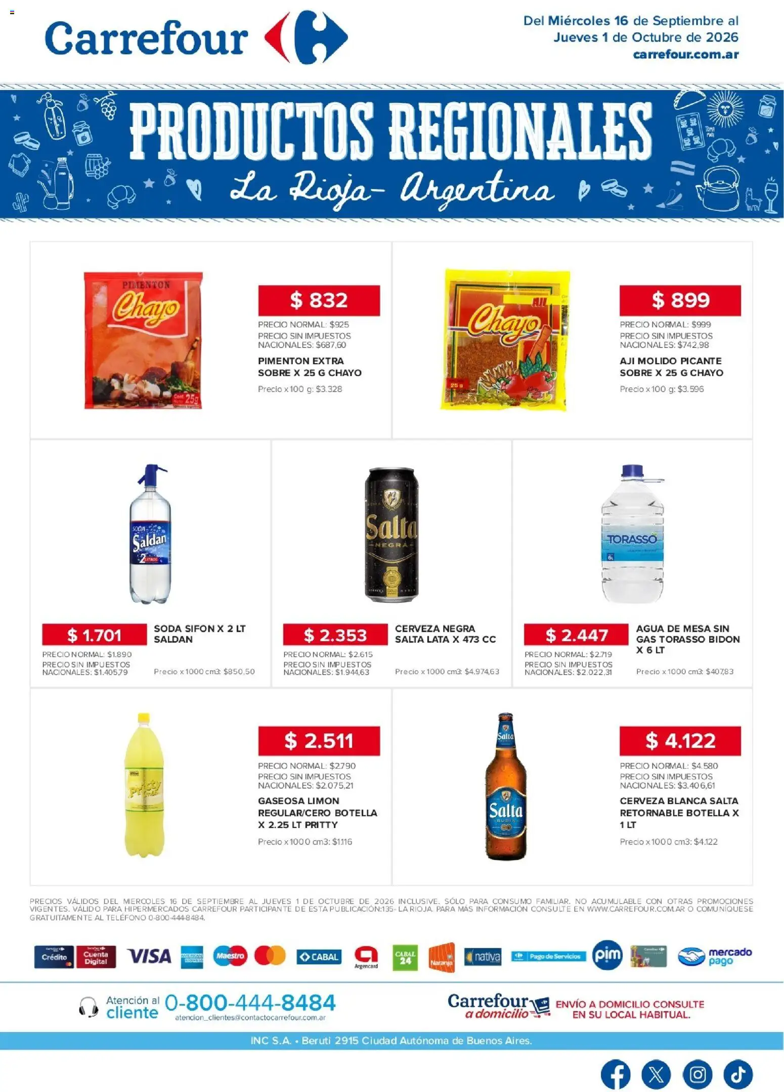 Vista previa del folleto de la tienda Carrefour válido desde el 16/09/2026 