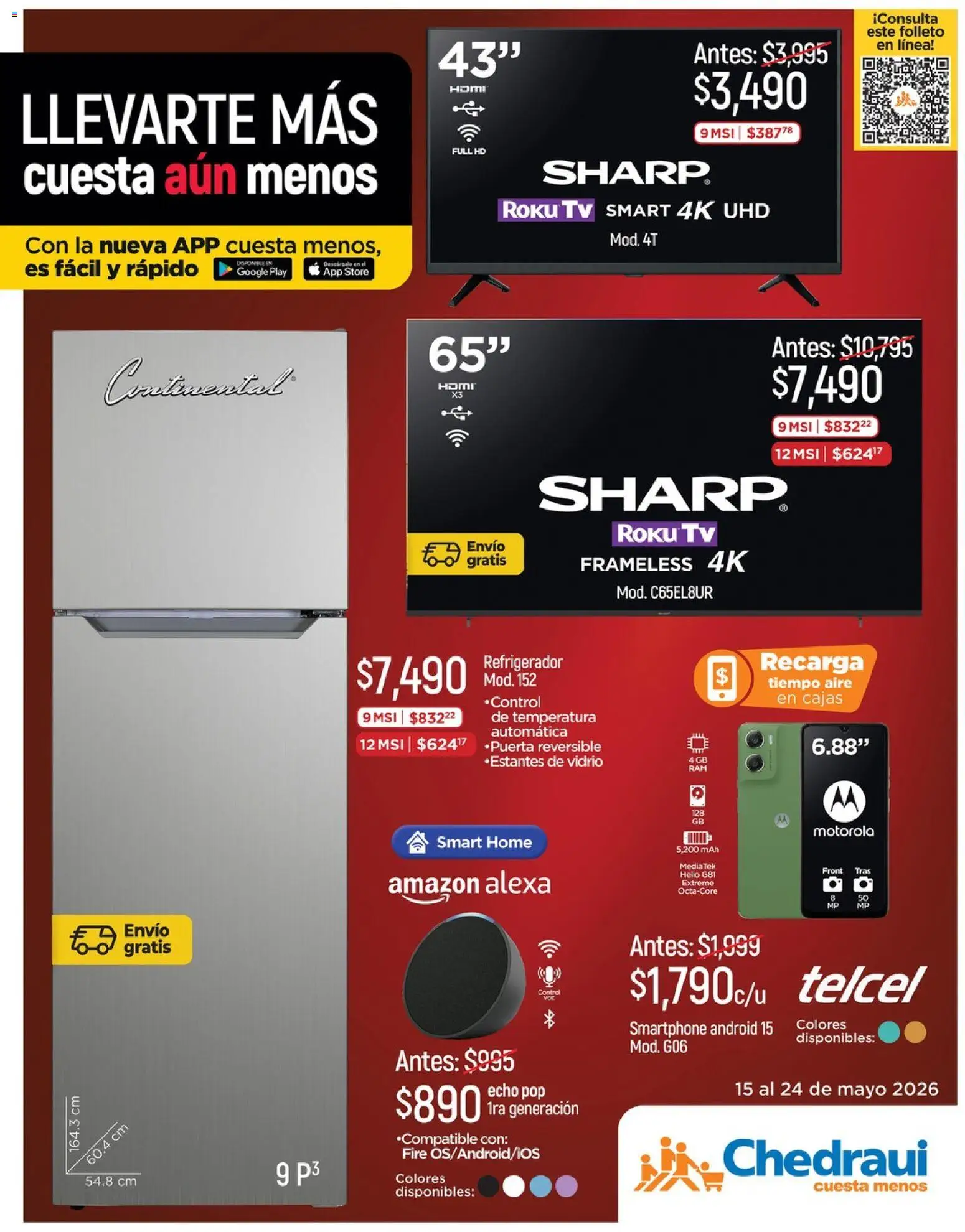 Vista previa las ofertas de la tienda Chedraui - Chedraui folleto LLevarte más desde el 15/05/2026 