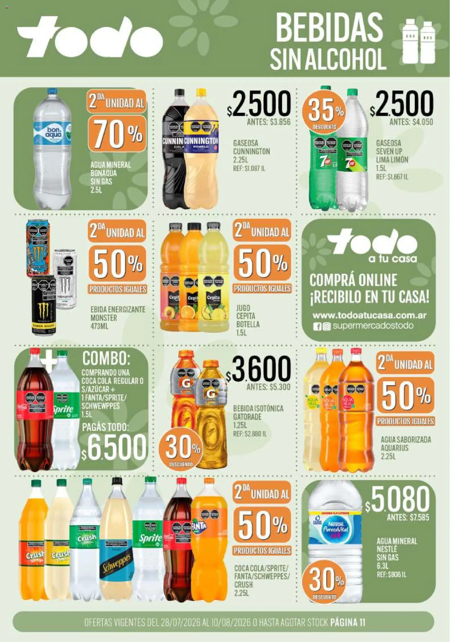 Vista previa del folleto de la tienda Supermercados TODO válido desde el 28/07/2026 