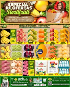 Pré-Visualização do folheto "Supermercado Padrão ofertas Hortifruti" da loja Supermercado Padrão válido a partir de 25/08/2026