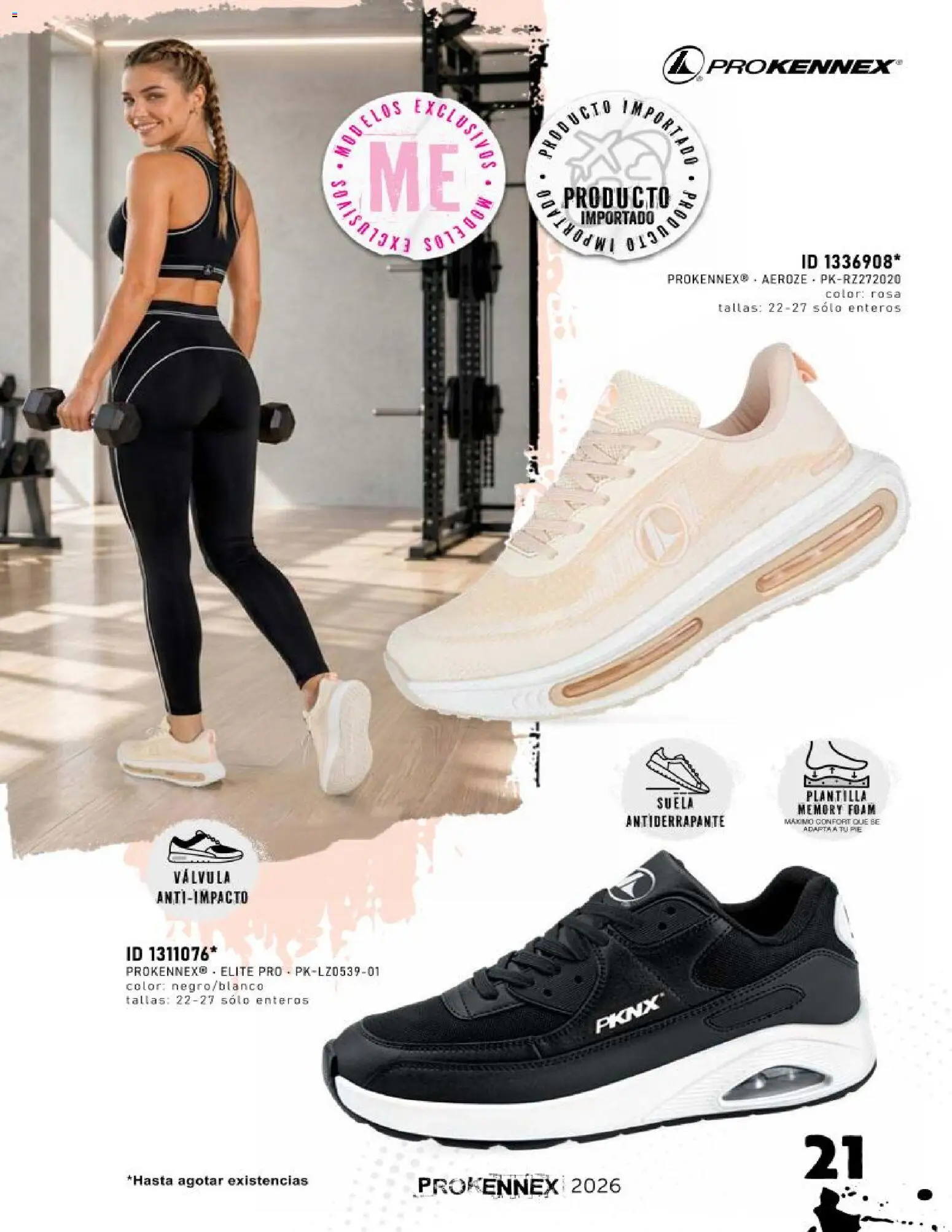 Vista previa las ofertas de la tienda Price Shoes - Price Shoes catálogo Prokennex desde el 15/09/2026 - Válvula