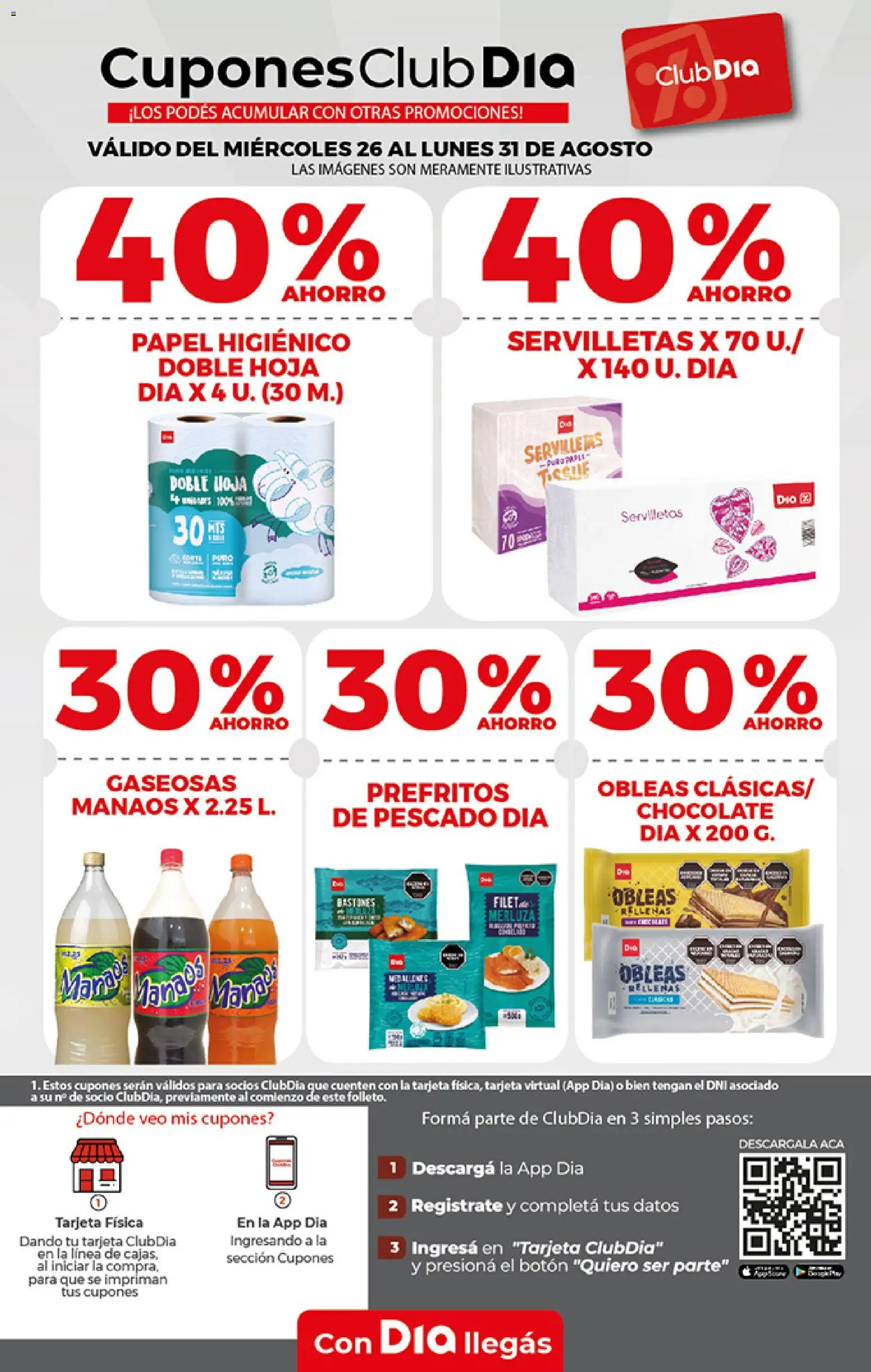 Vista previa del folleto de la tienda Dia válido desde el 26/08/2026 