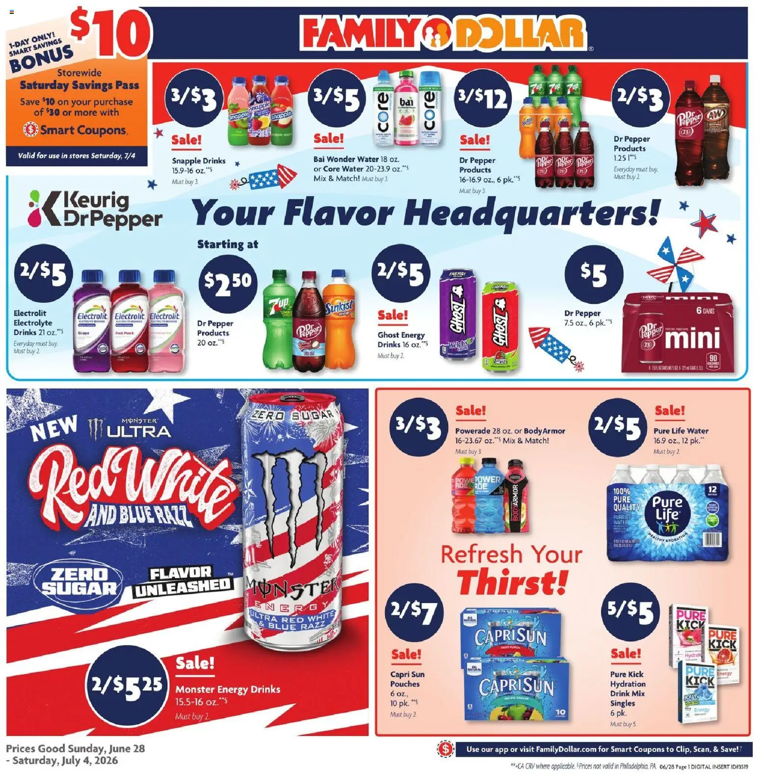 Ad Preview of Family Dollar Family Dollar Weekly Ad from 06/28/2026