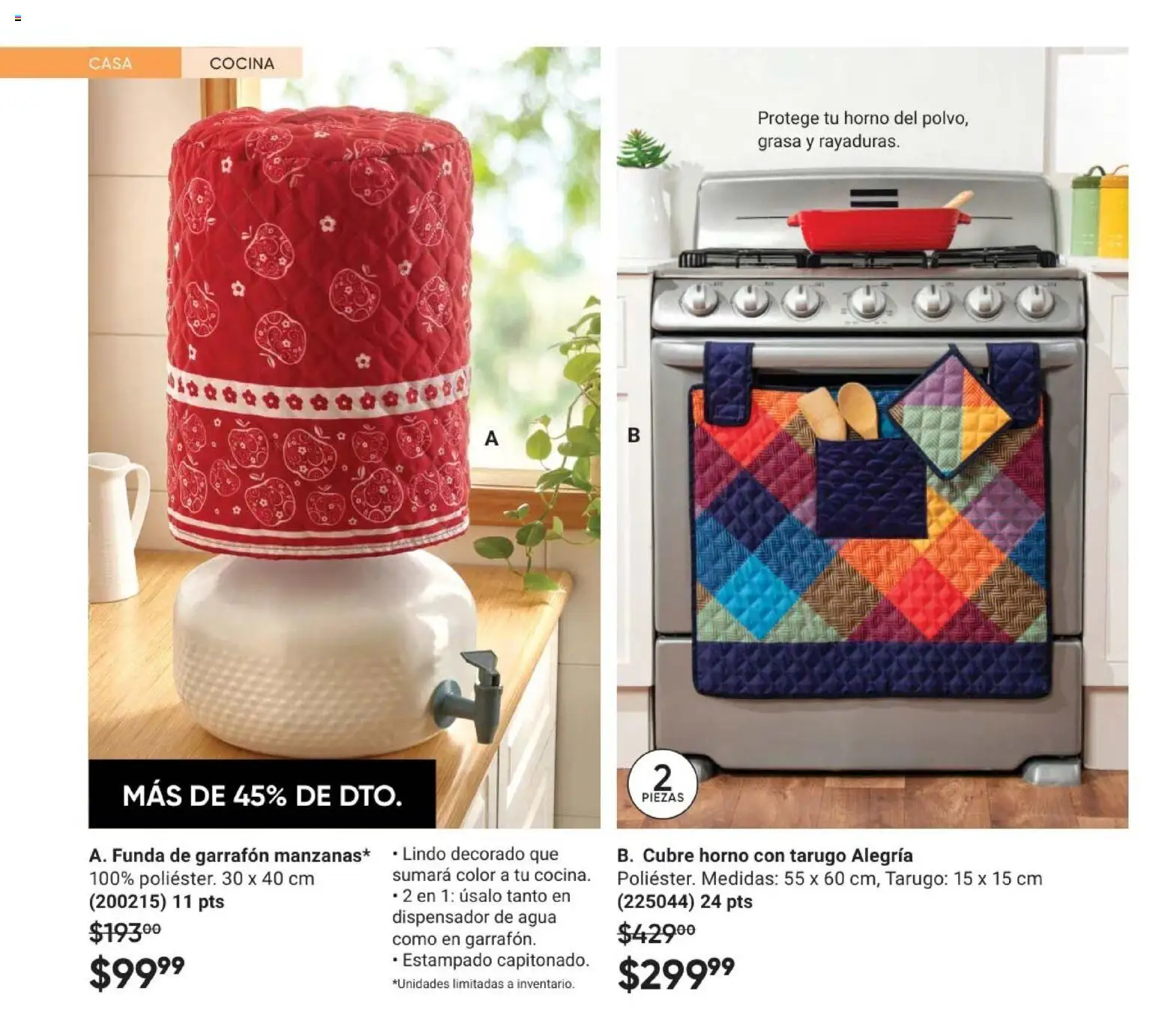 Vista previa las ofertas de la tienda AVON - AVON Casa & Estilo 8 2026 desde el 08/05/2026 - Agua, Cocina, Horno, Funda