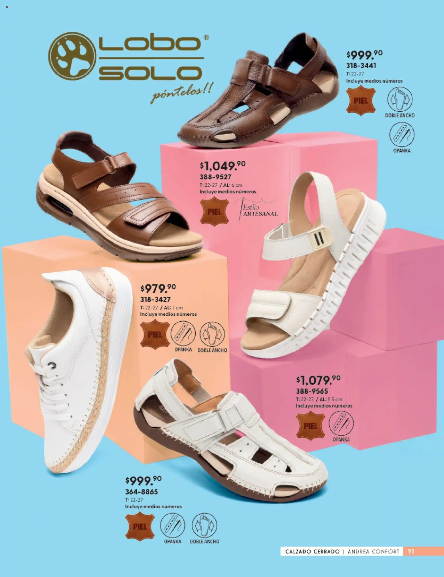 Vista previa las ofertas de la tienda Andrea - Catálogo Calzado Confort desde el 25/01/2026 