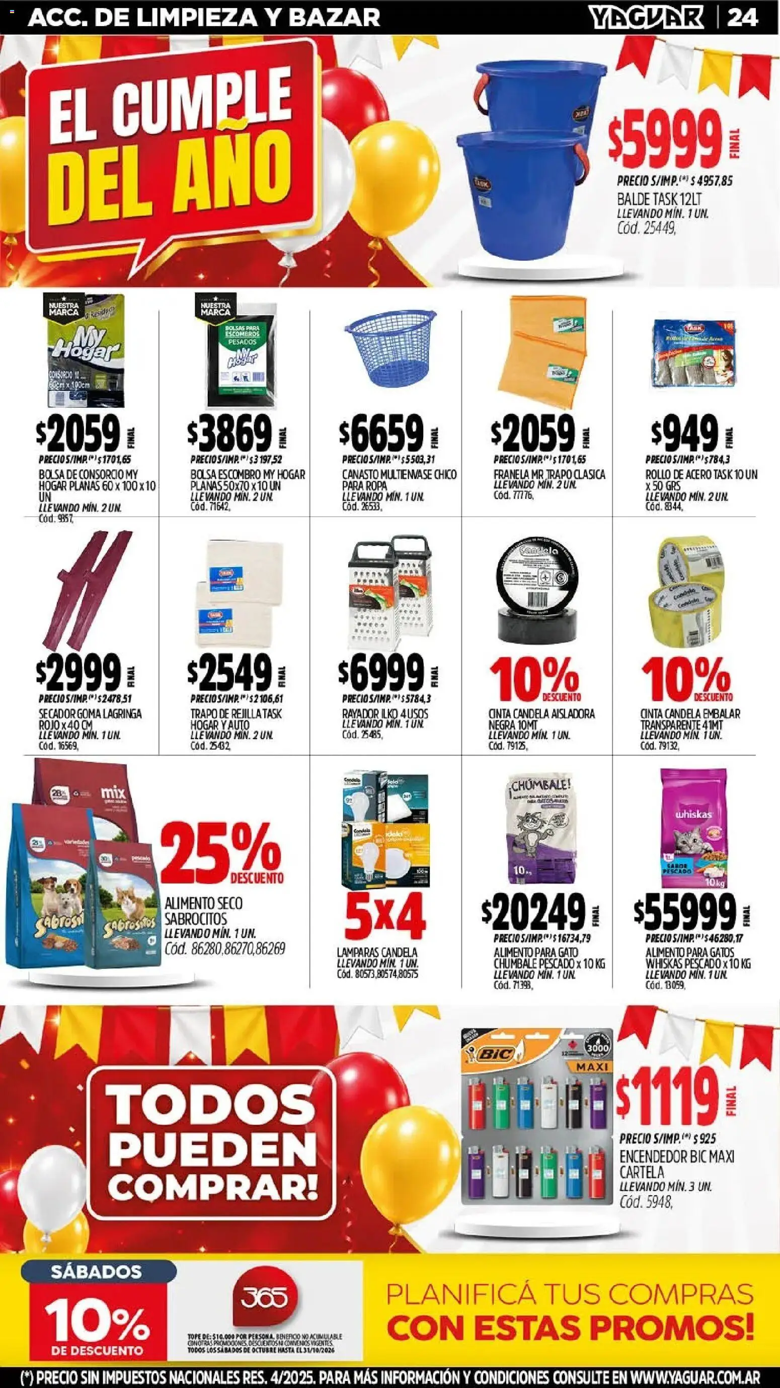 Vista previa del folleto de la tienda Yaguar válido desde el 05/10/2026 
