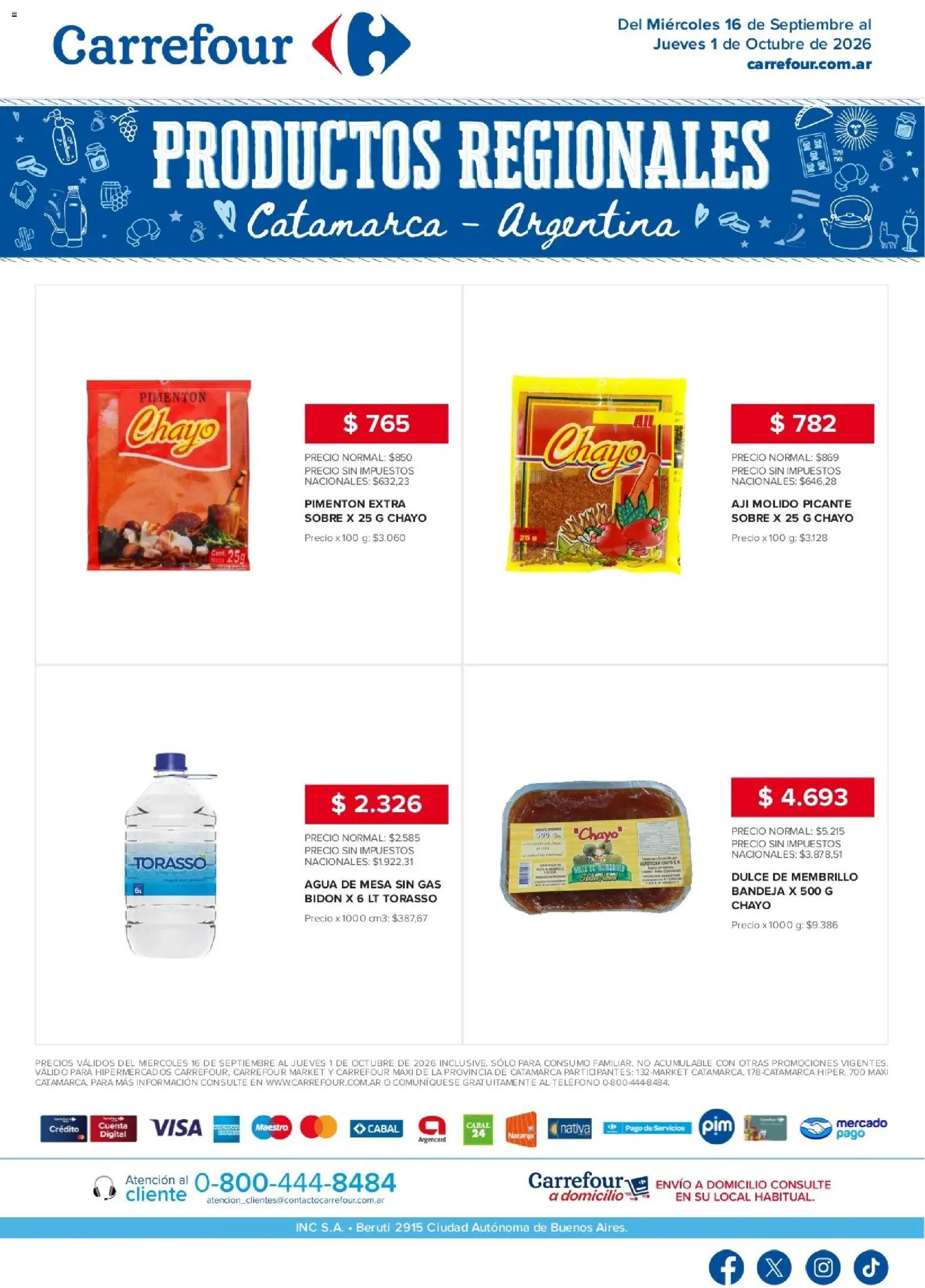 Vista previa del folleto de la tienda Carrefour válido desde el 16/09/2026 