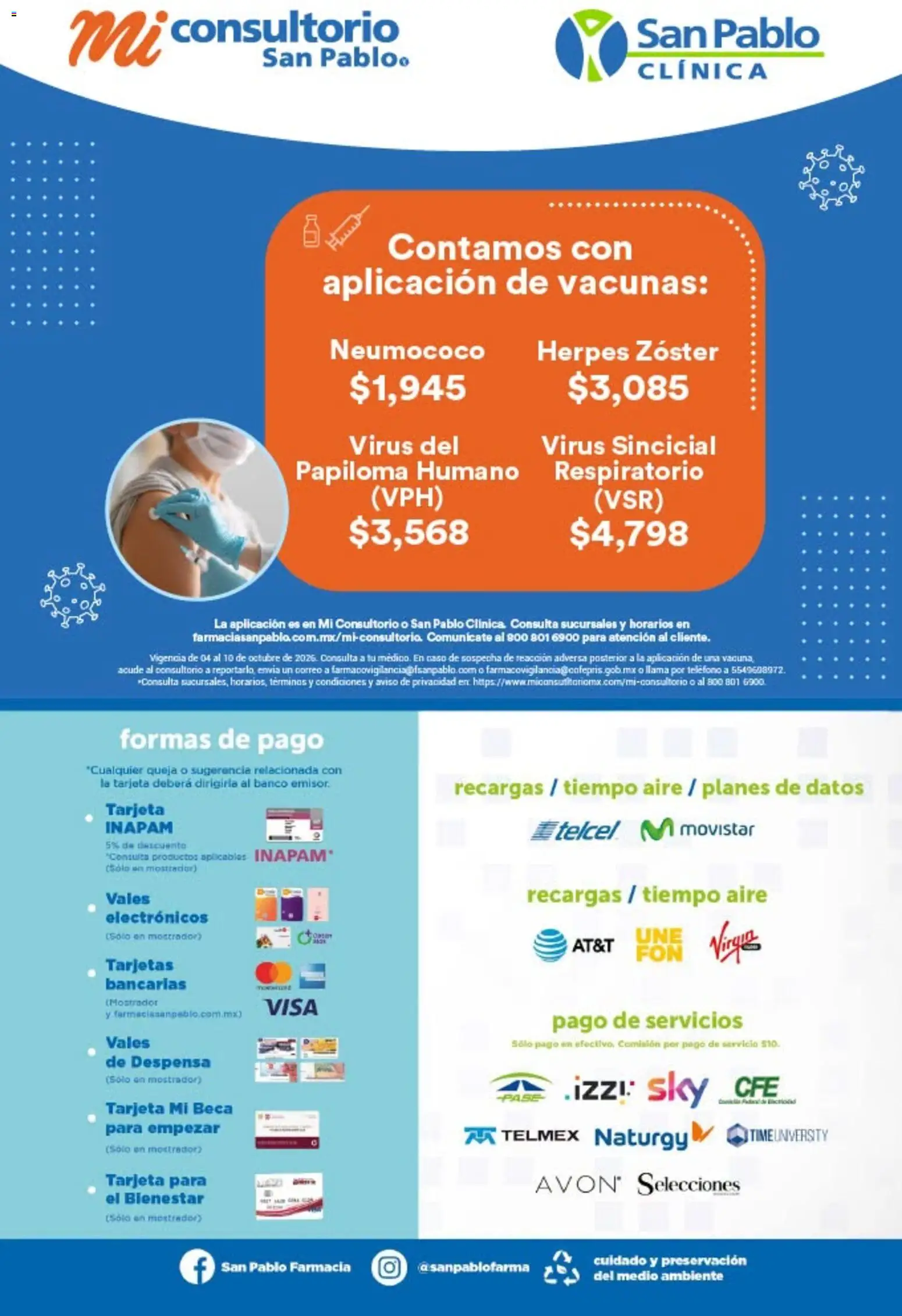 Vista previa las ofertas de la tienda Farmacia San Pablo - Farmacia San Pablo catálogo desde el 04/10/2026 