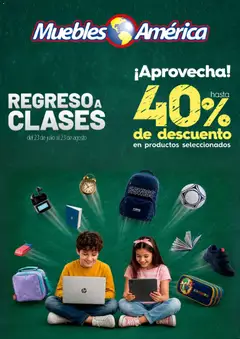 Vista previa las ofertas de la tienda Muebles America - Muebles America catálogo desde el 23/07/2026 