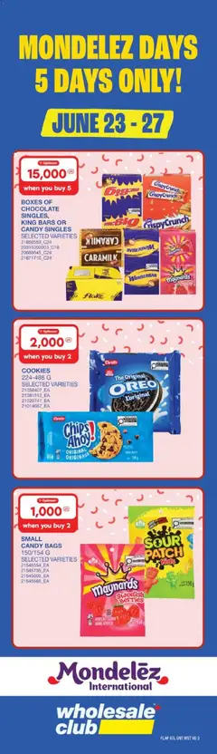 Un aperçu du dépliant Wholesale Club weekly flyer / circulaire du magasin Wholesale Club est valide à partir 18 juin 2026
