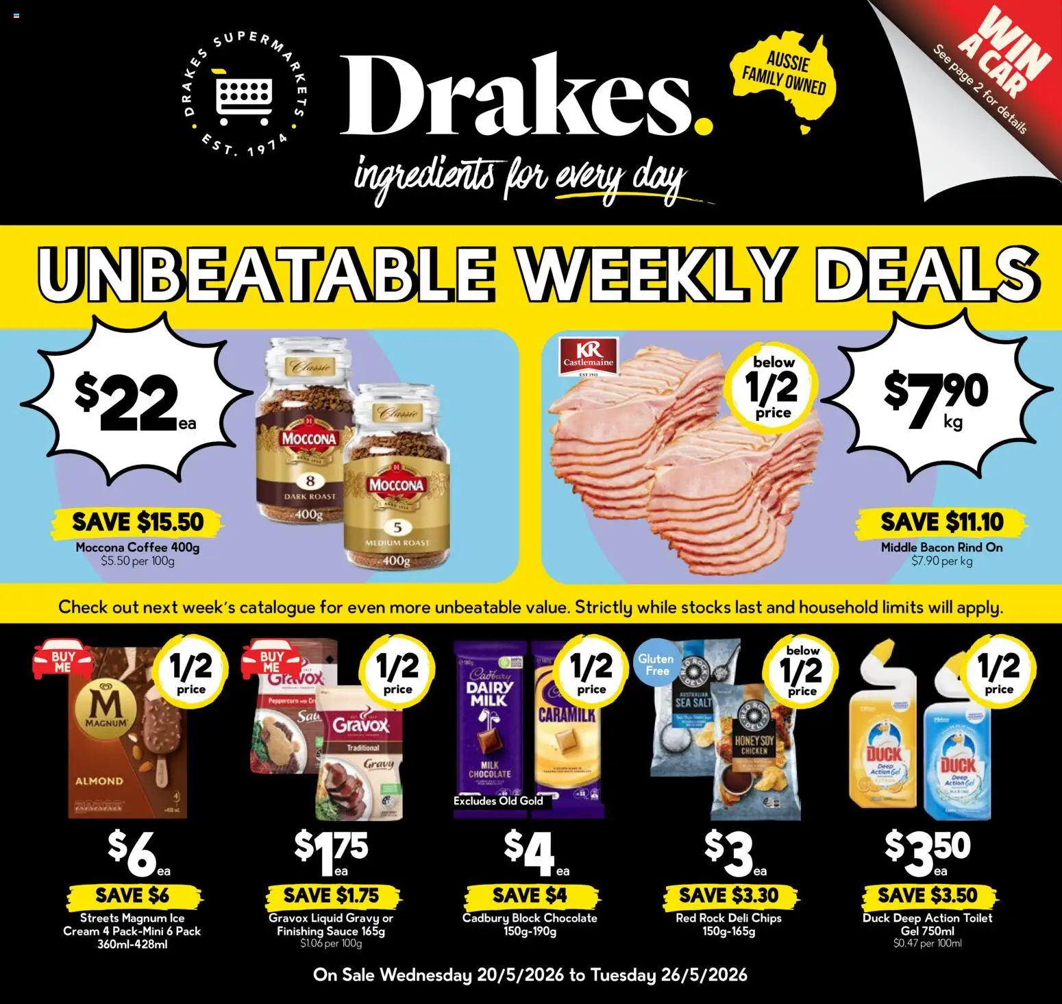 Preview of catalogue Drakes catalogue QLD from shop Drakes valid 20/05/2026