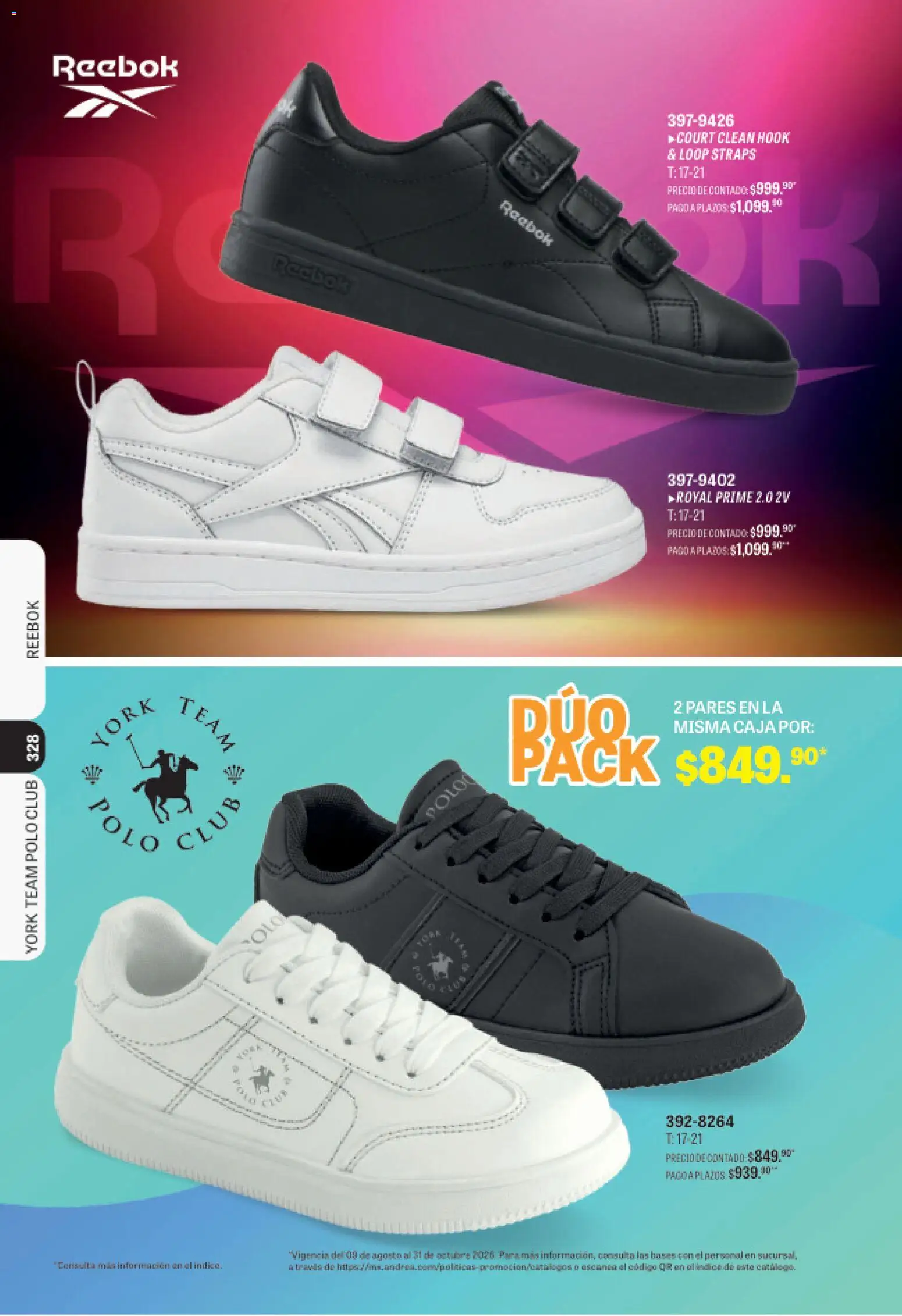 Vista previa las ofertas de la tienda Andrea - Andrea catálogo Deportivo Completo desde el 09/08/2026 
