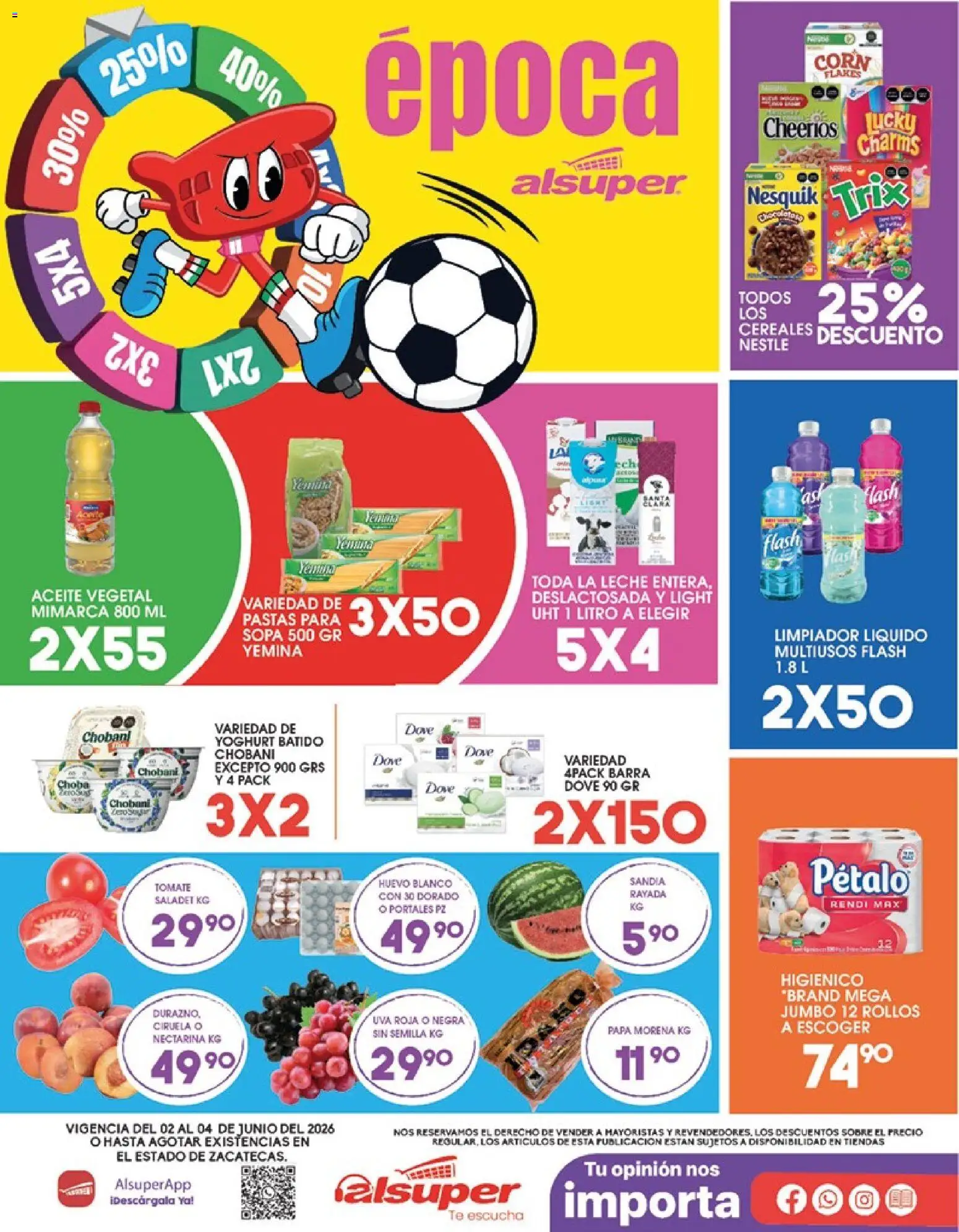Vista previa las ofertas de la tienda Alsuper - Alsuper folleto Calera desde el 02/06/2026 