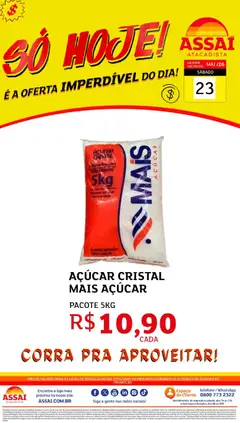 Pré-Visualização do folheto "Assaí Atacadista ofertas - DF" da loja Assaí Atacadista válido a partir de 23/05/2026