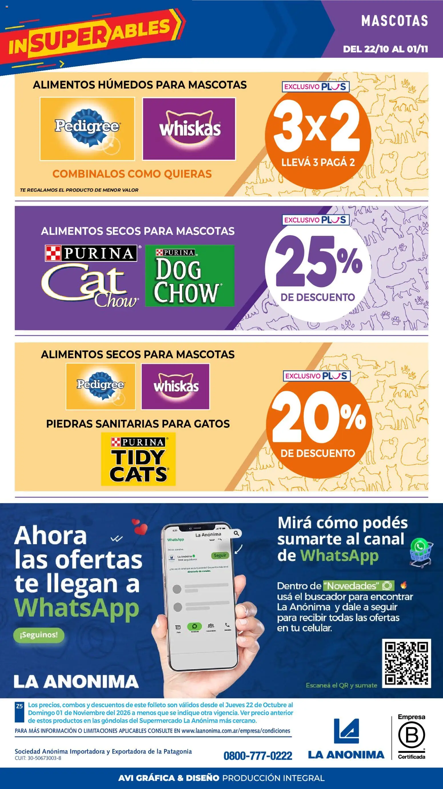 Vista previa del folleto de la tienda La Anonima válido desde el 22/10/2026 