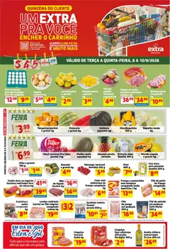 Pré-Visualização do folheto "Extra ofertas de Mercado Terça e Quinta" da loja Extra válido a partir de 08/09/2026