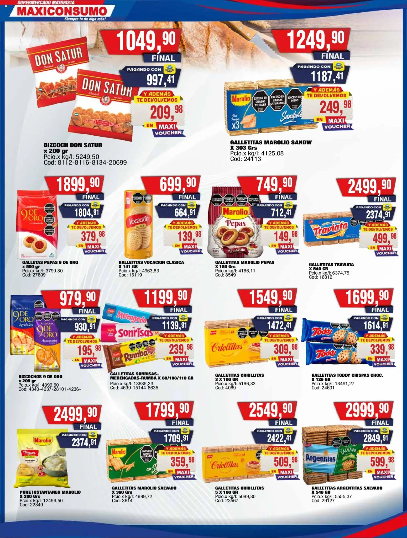 Vista previa del folleto de la tienda Maxiconsumo válido desde el 05/10/2026 