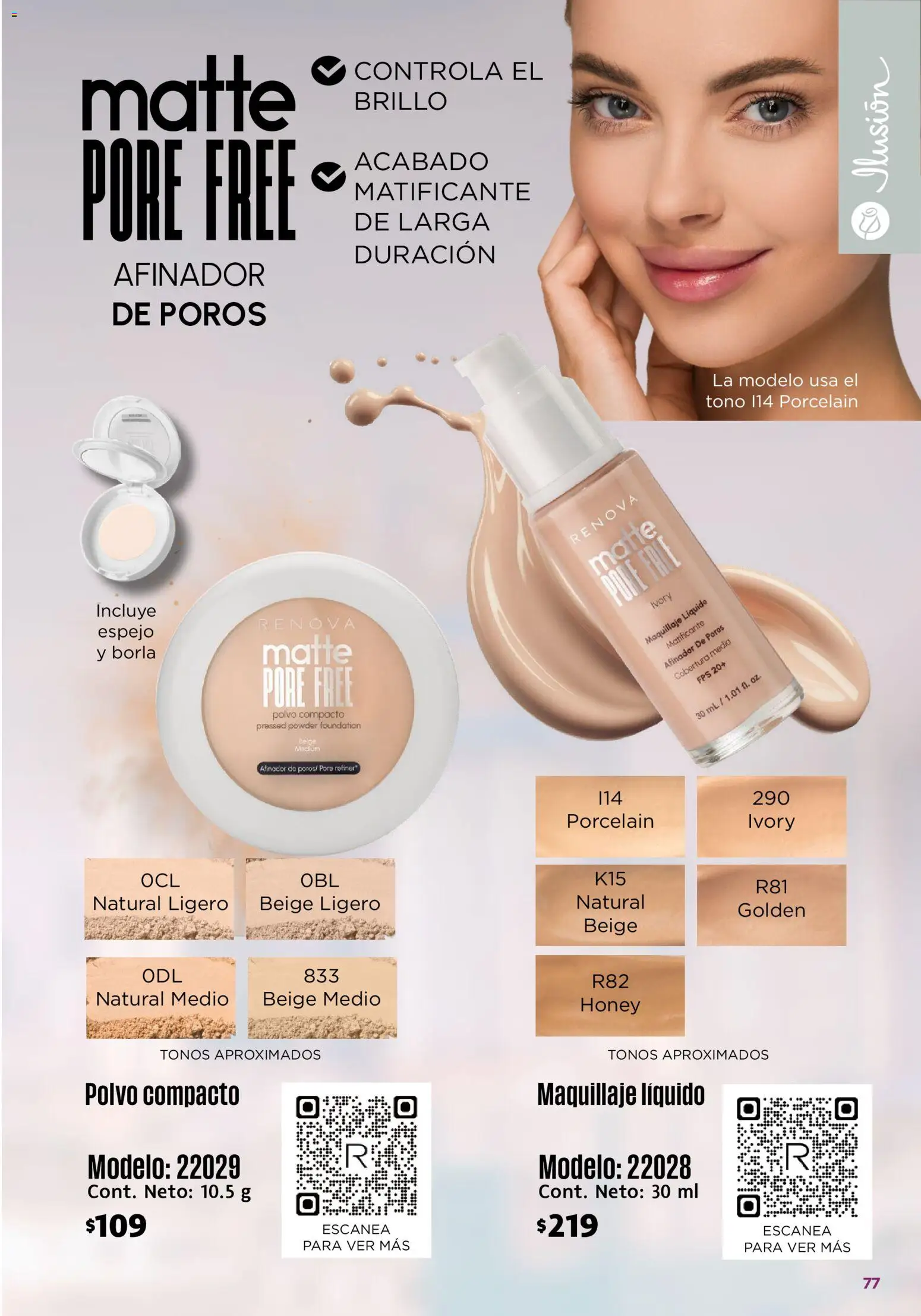 Vista previa las ofertas de la tienda Ilusión - Ilusión catálogo Marcas Amigas desde el 01/09/2026 - Maquillaje, Espejo, Polvo compacto, Polvo, Brillo