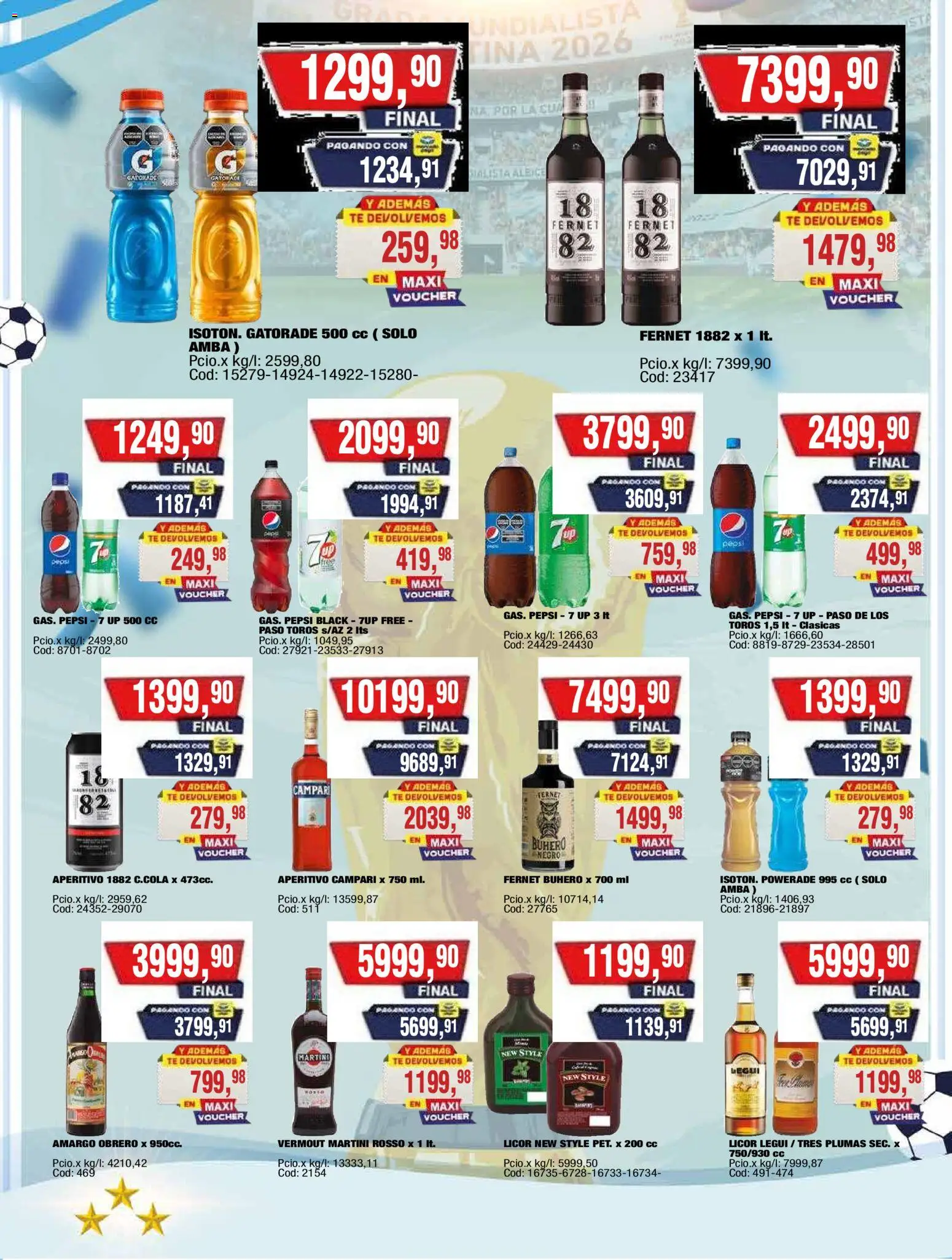 Vista previa del folleto de la tienda Maxiconsumo válido desde el 20/07/2026 