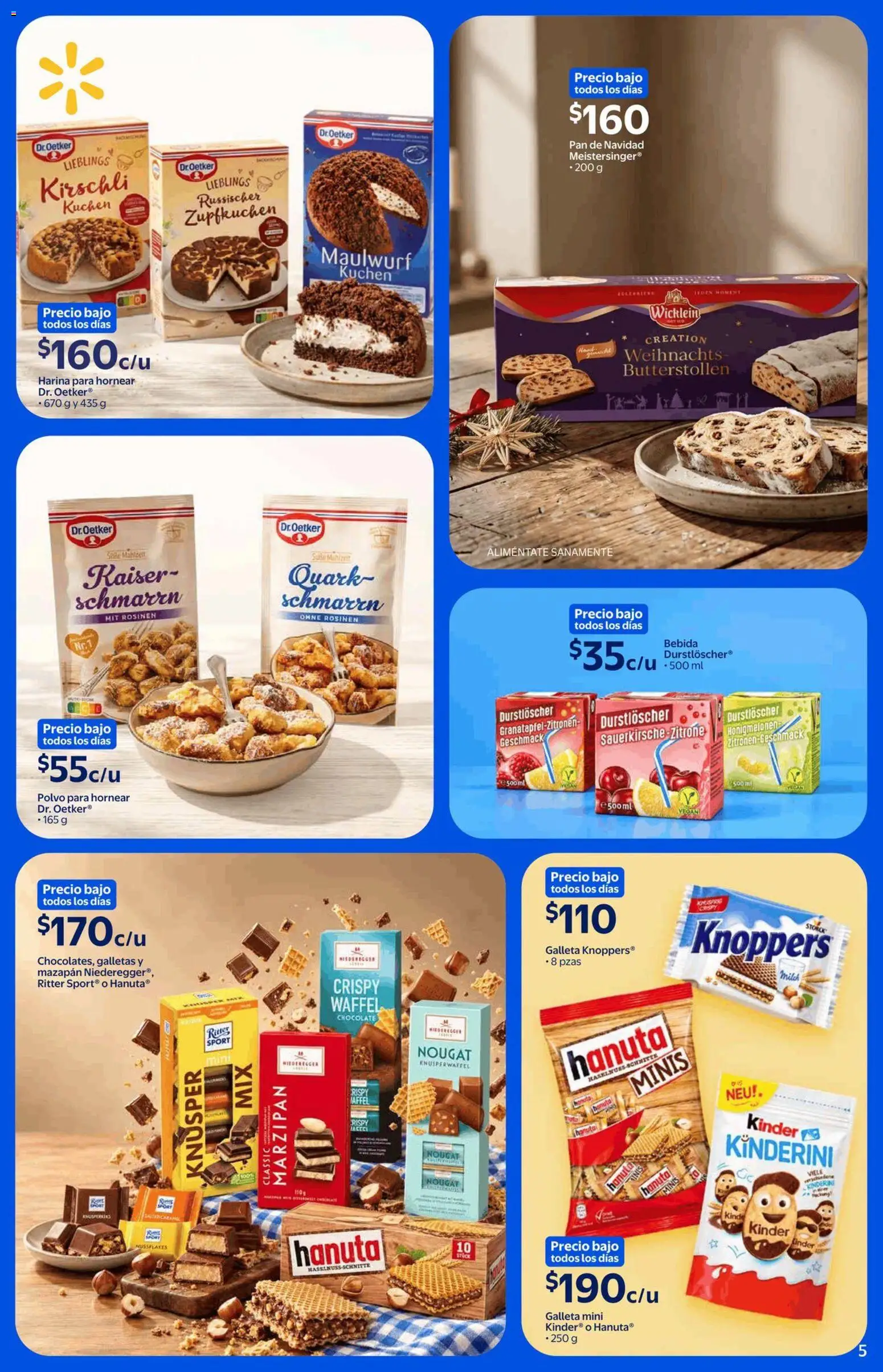 Vista previa las ofertas de la tienda Walmart Express - Walmart Express folleto El poder de la tradición alemana en tu mesa desde el 18/09/2026 - Chocolate, Pan, Galletas, Harina, Polvo para hornear, Polvo