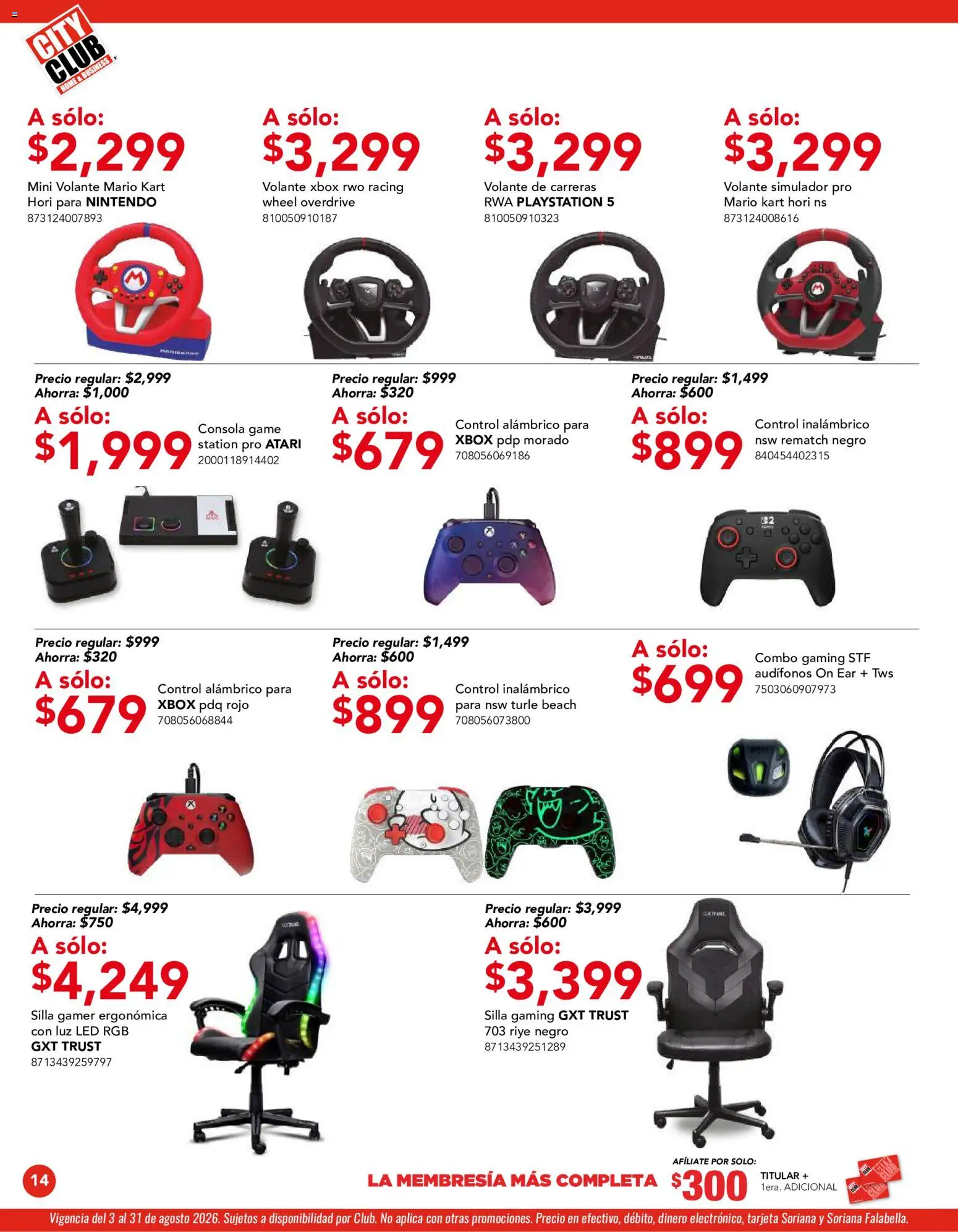 Vista previa las ofertas de la tienda City Club - City Club catálogo desde el 03/08/2026 