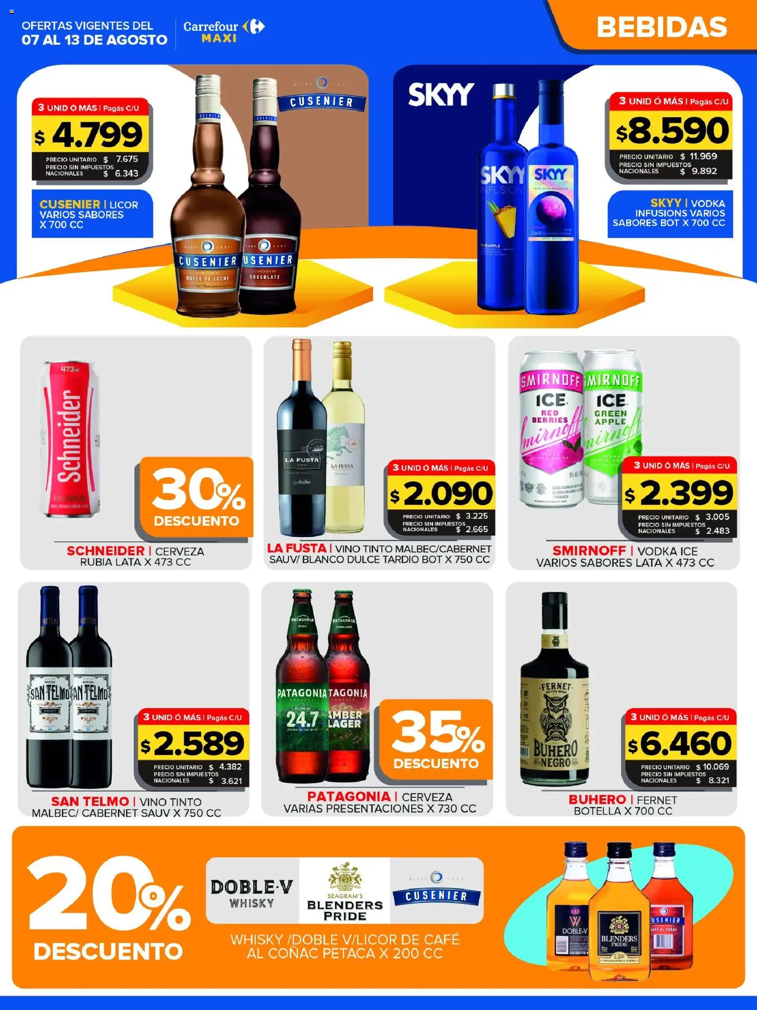 Vista previa del folleto de la tienda Carrefour Maxi válido desde el 07/08/2026 