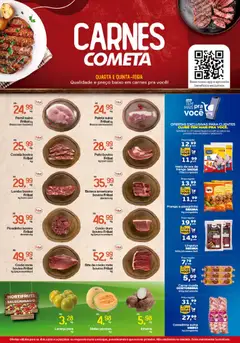 Pré-Visualização do folheto "Cometa Supermercados ofertas Carnes" da loja Cometa Supermercados válido a partir de 13/05/2026