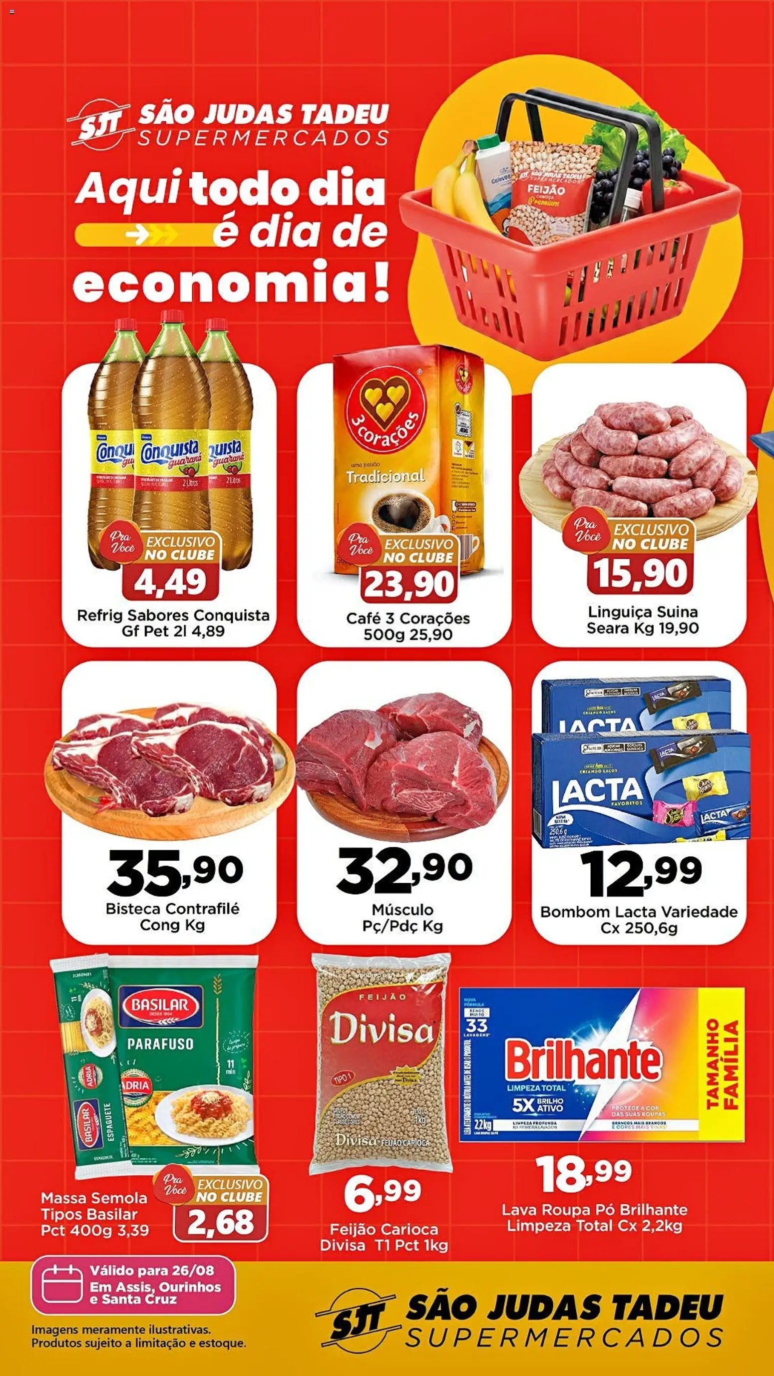 Pré-Visualização do folheto "São Judas Tadeu - Ofertas da semana" da loja São Judas Tadeu válido a partir de 26/08/2026