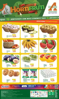 Pré-Visualização do folheto "Atacadão ofertas - PB" da loja Atacadão válido a partir de 17/10/2026