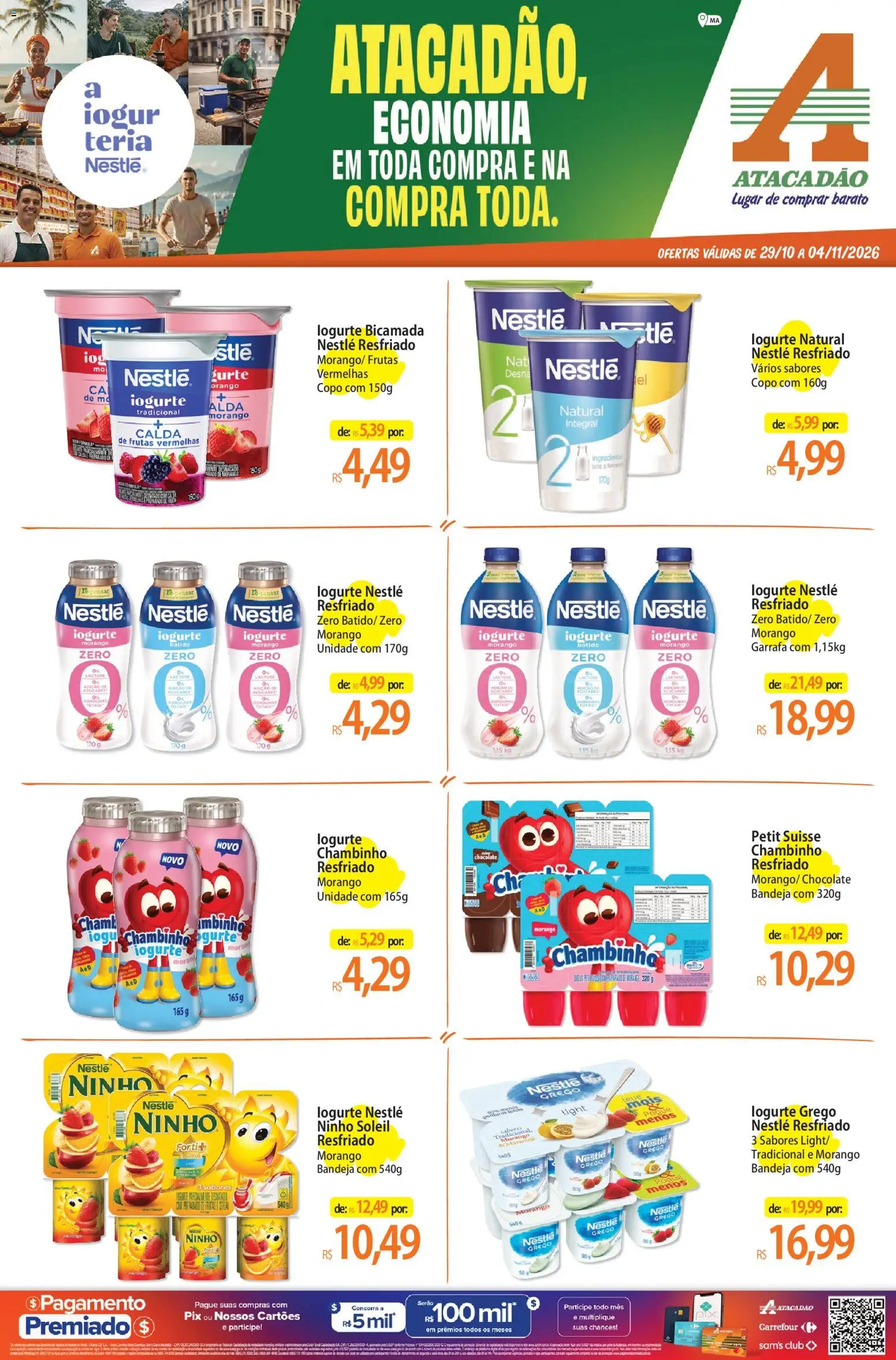 Pré-Visualização do folheto "Atacadão ofertas - MA" da loja Atacadão válido a partir de 29/10/2026