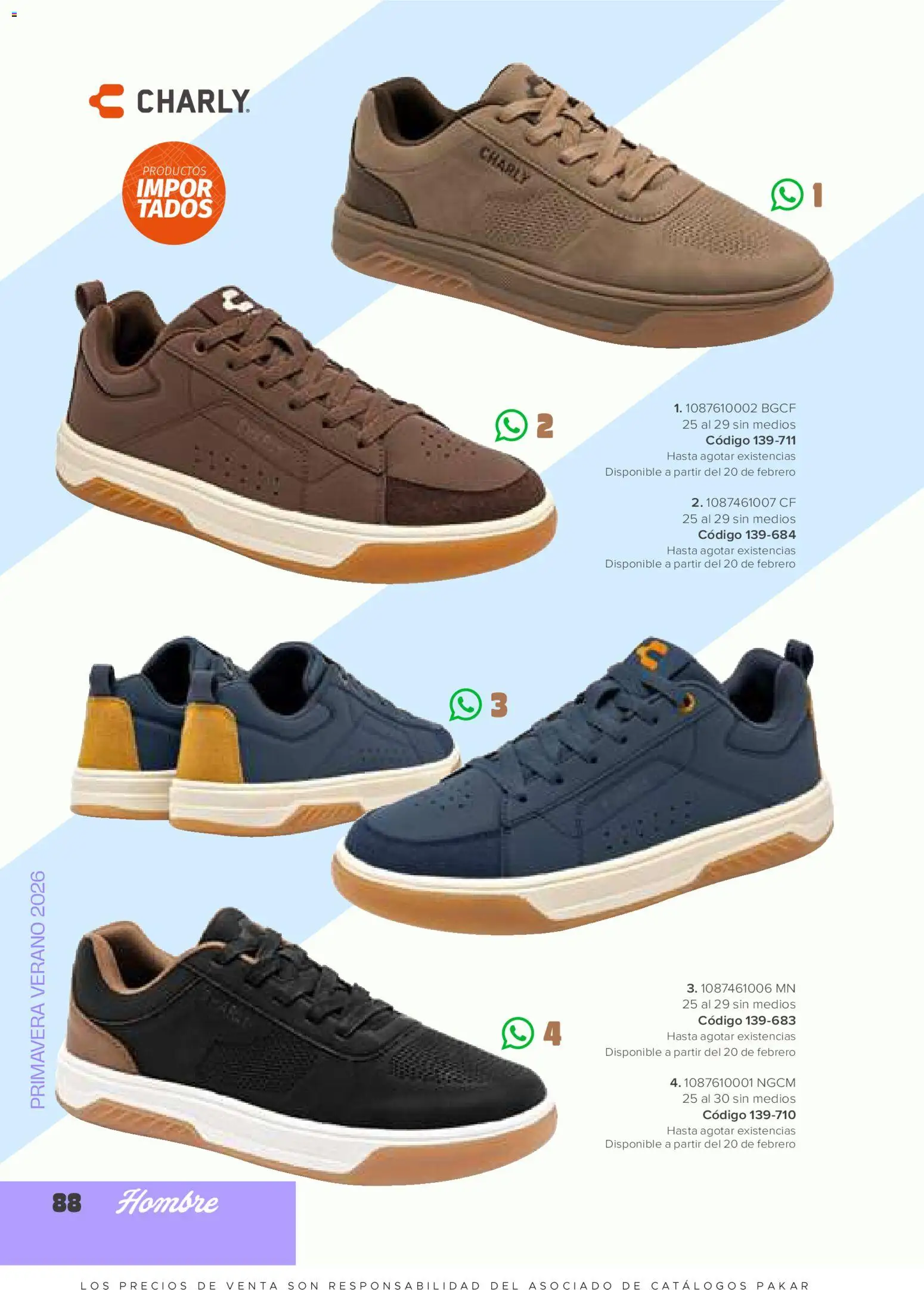 Vista previa las ofertas de la tienda SC Pakar - Catálogo Hombre desde el 30/01/2026 