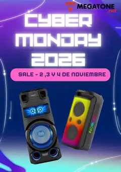 Vista previa del folleto de la tienda Megatone válido desde el 26/10/2026 
