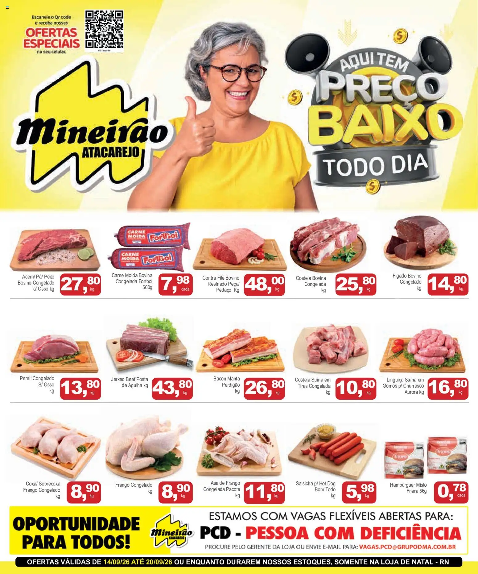Pré-Visualização do folheto "Mineirão Atacarejo - Ofertas da semana" da loja Mineirão Atacarejo válido a partir de 14/09/2026