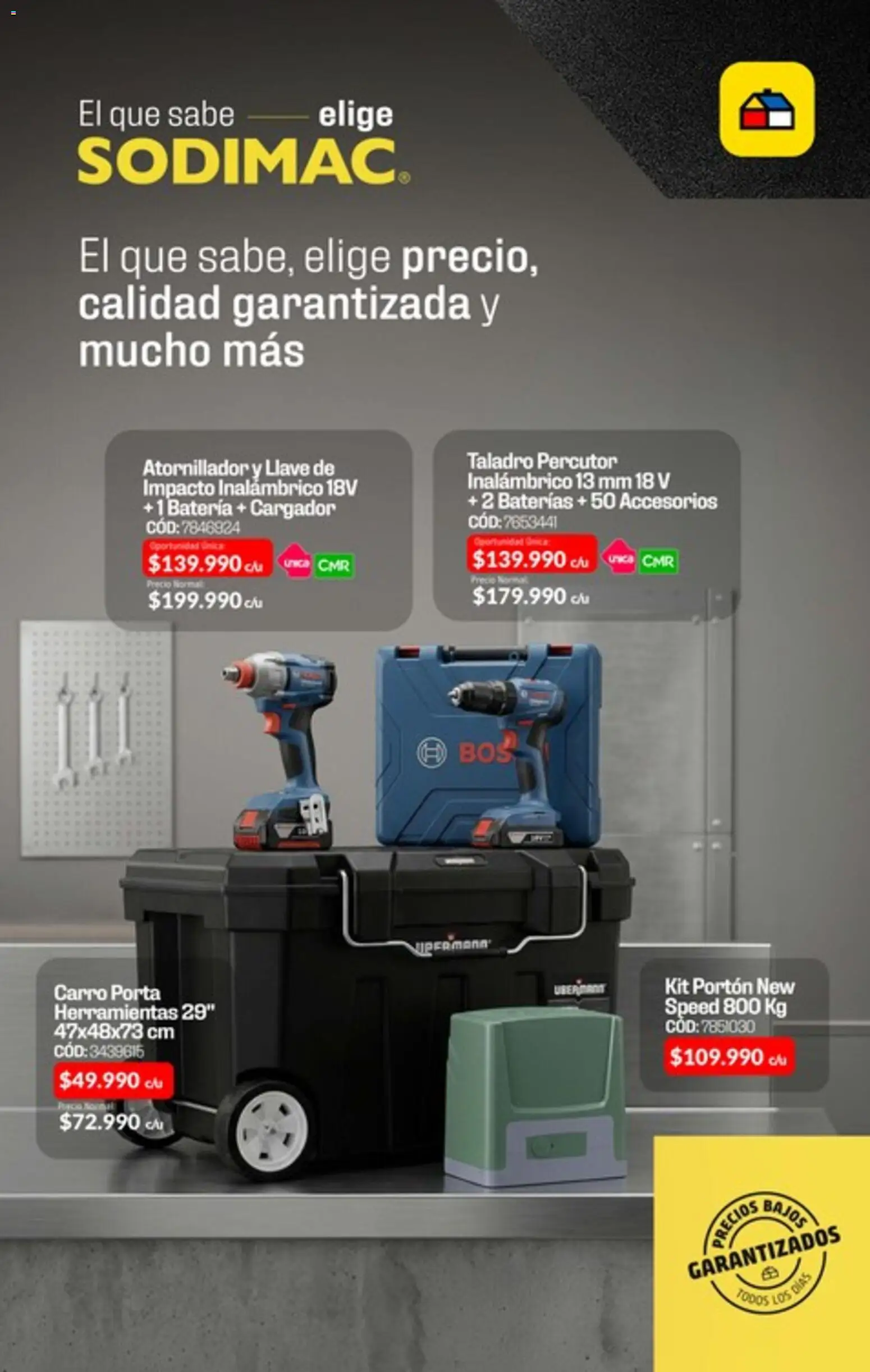 Folleto de la tienda Sodimac válido desde el 31.08.2026 