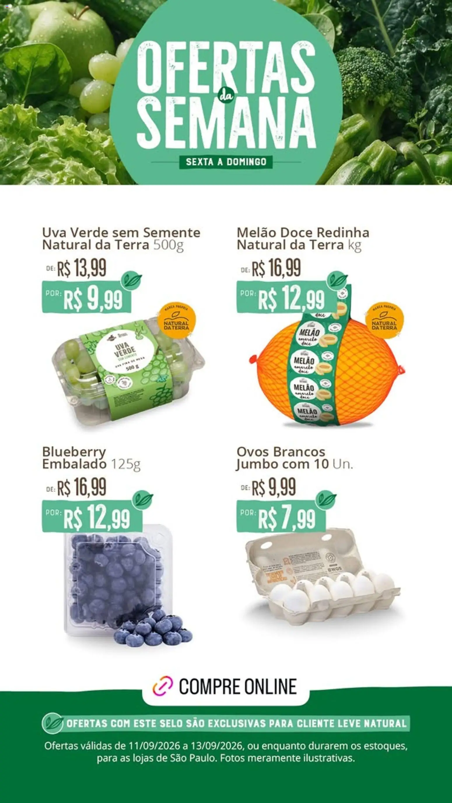 Ofertas Natural da Terra até 13/09/2026. - Página 1