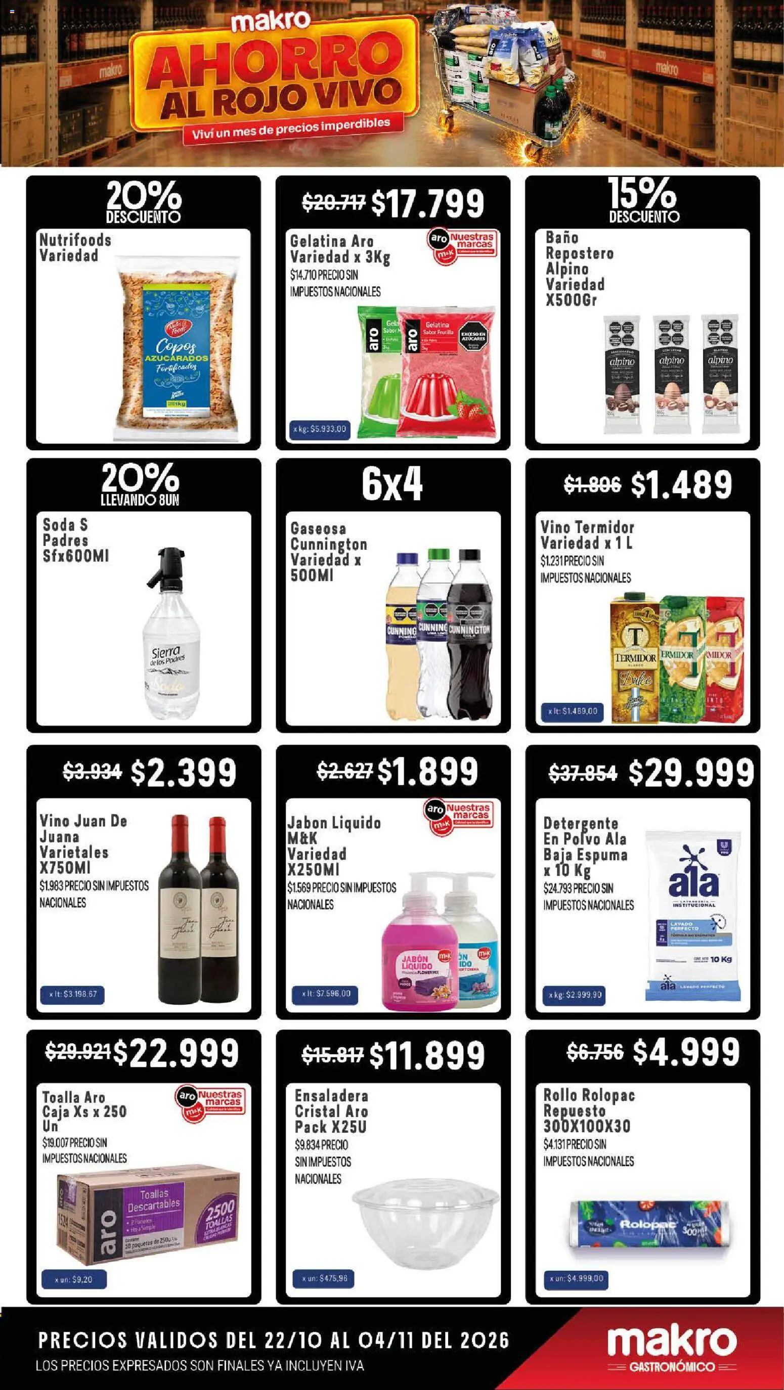 Vista previa del folleto de la tienda Makro válido desde el 22/10/2026 
