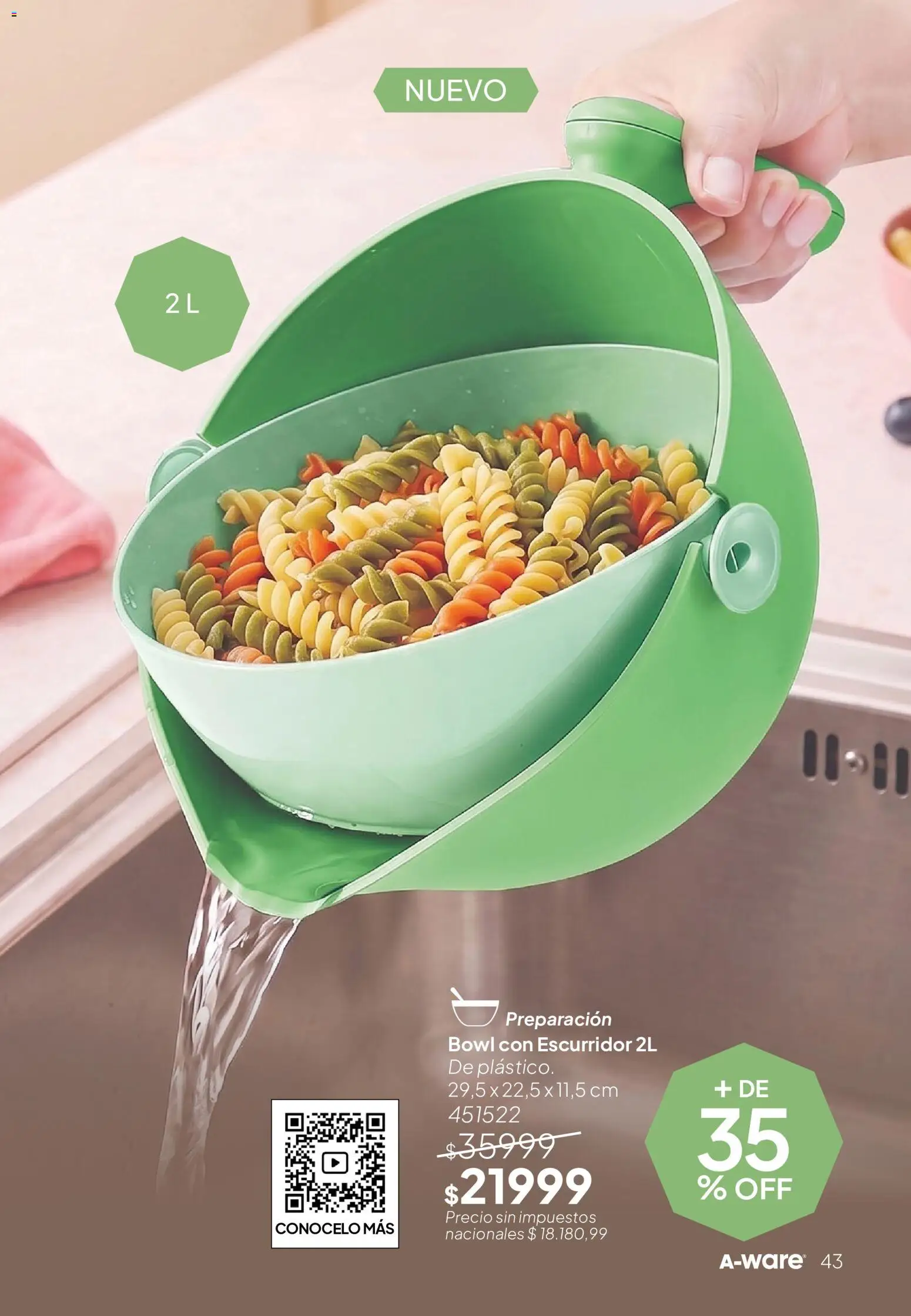 Vista previa del folleto de la tienda Tupperware válido desde el 01/09/2026 