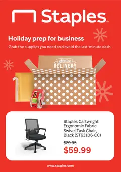 Ad Preview of Staples Staples Weekly Ad from 10/18/2026