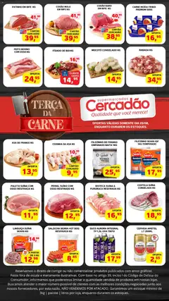 Pré-Visualização do folheto "Cercadão - Ofertas da semana" da loja Cercadão válido a partir de 25/08/2026