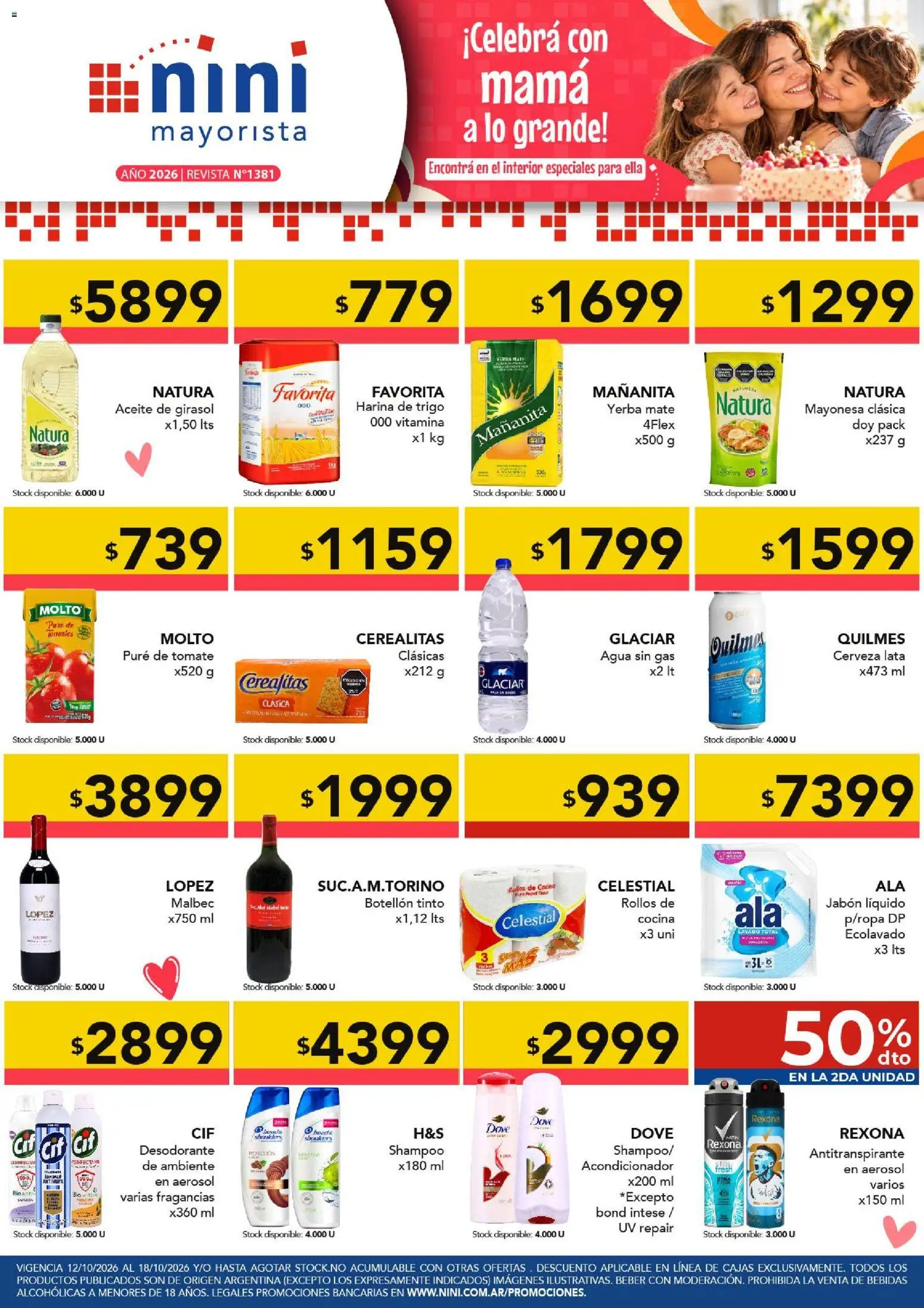 Vista previa del folleto de la tienda NINI Mayorista válido desde el 12/10/2026 